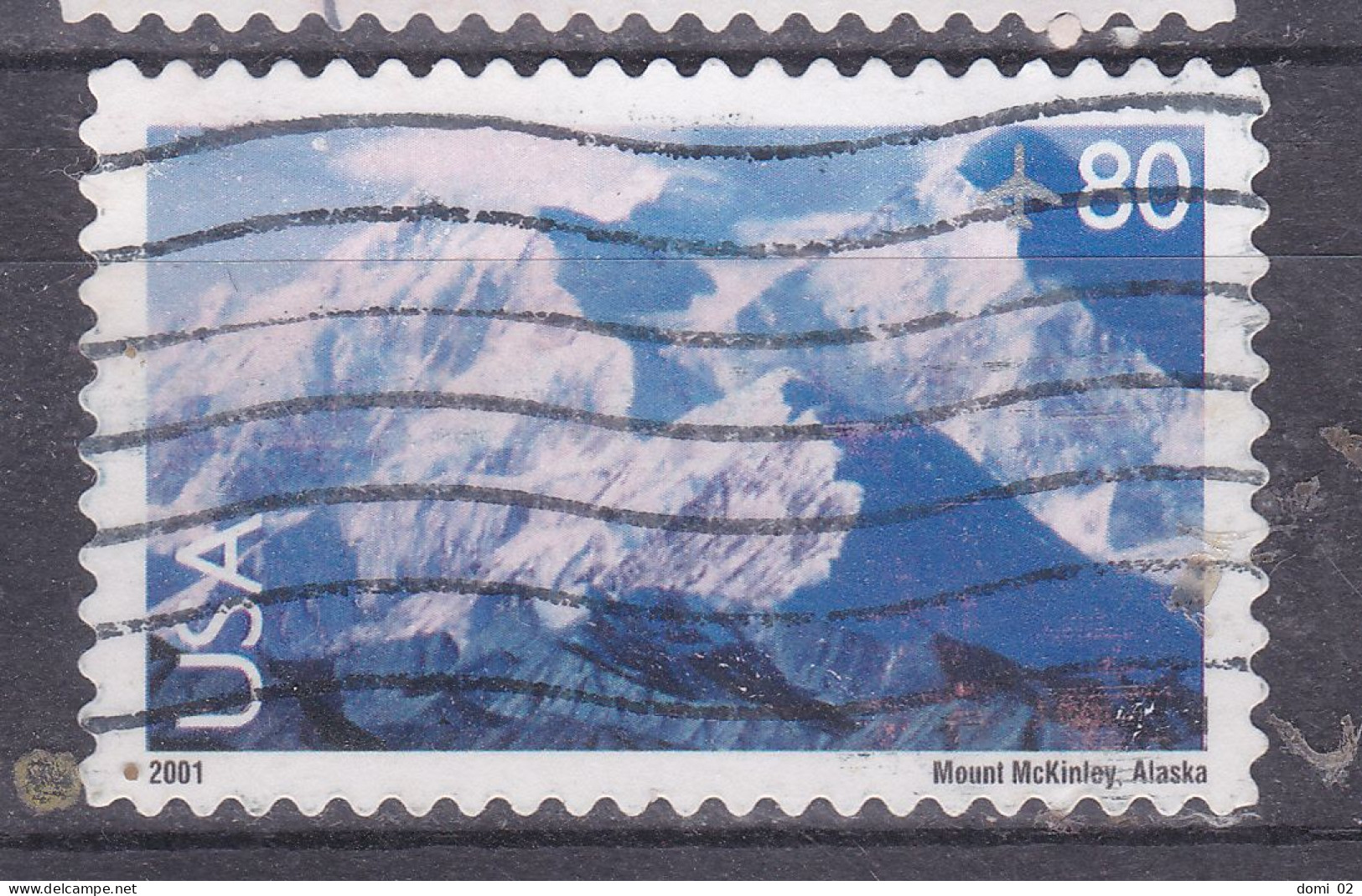 2001  N°129 80  CENTS - 3a. 1961-… Oblitérés