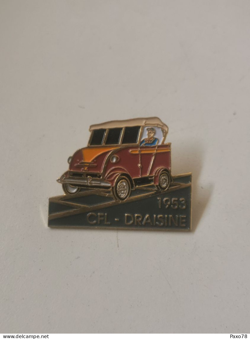 Luxembourg Pin, CFL Draisine 1953 - Otros & Sin Clasificación