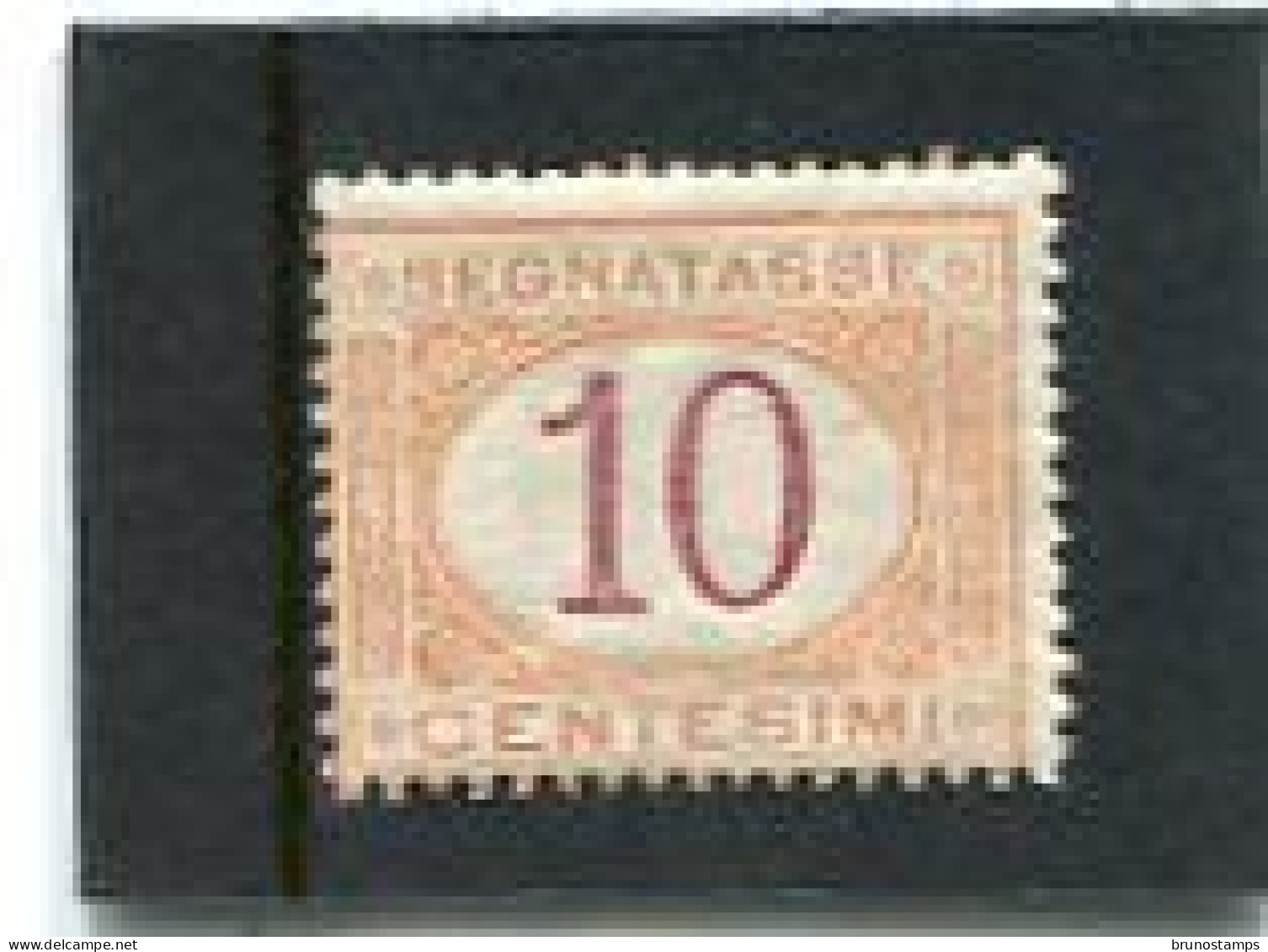 ITALY/ITALIA - 1890  POSTAGE DUE  10c  MINT NH - Impuestos