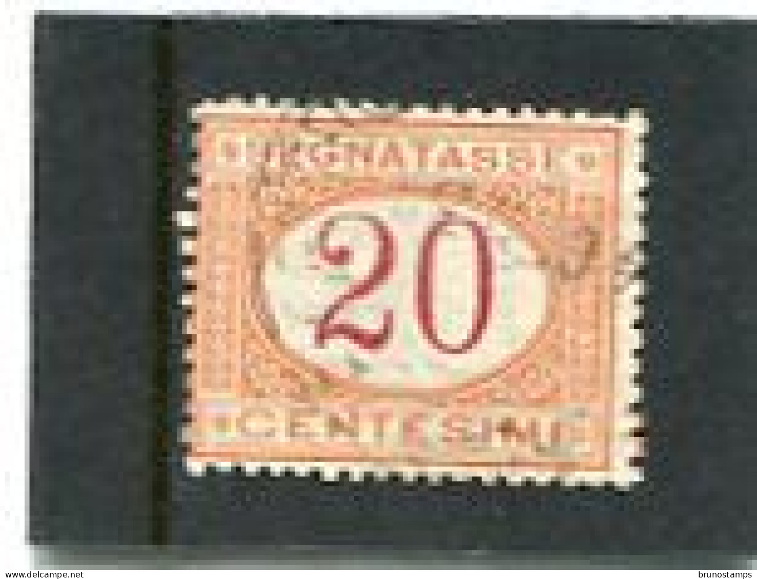 ITALY/ITALIA - 1890  POSTAGE DUE  20c  FINE USED - Portomarken