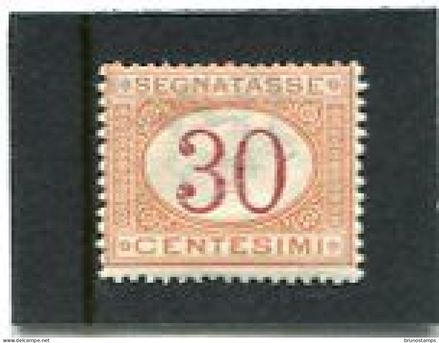 ITALY/ITALIA - 1890  POSTAGE DUE  30c  MINT NH - Portomarken