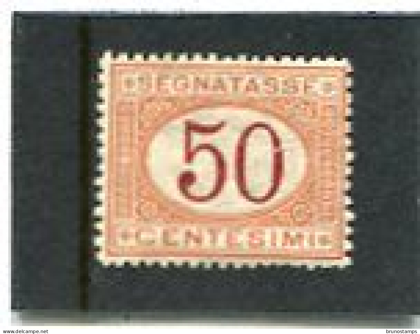 ITALY/ITALIA - 1890  POSTAGE DUE  50c  MINT NH - Portomarken
