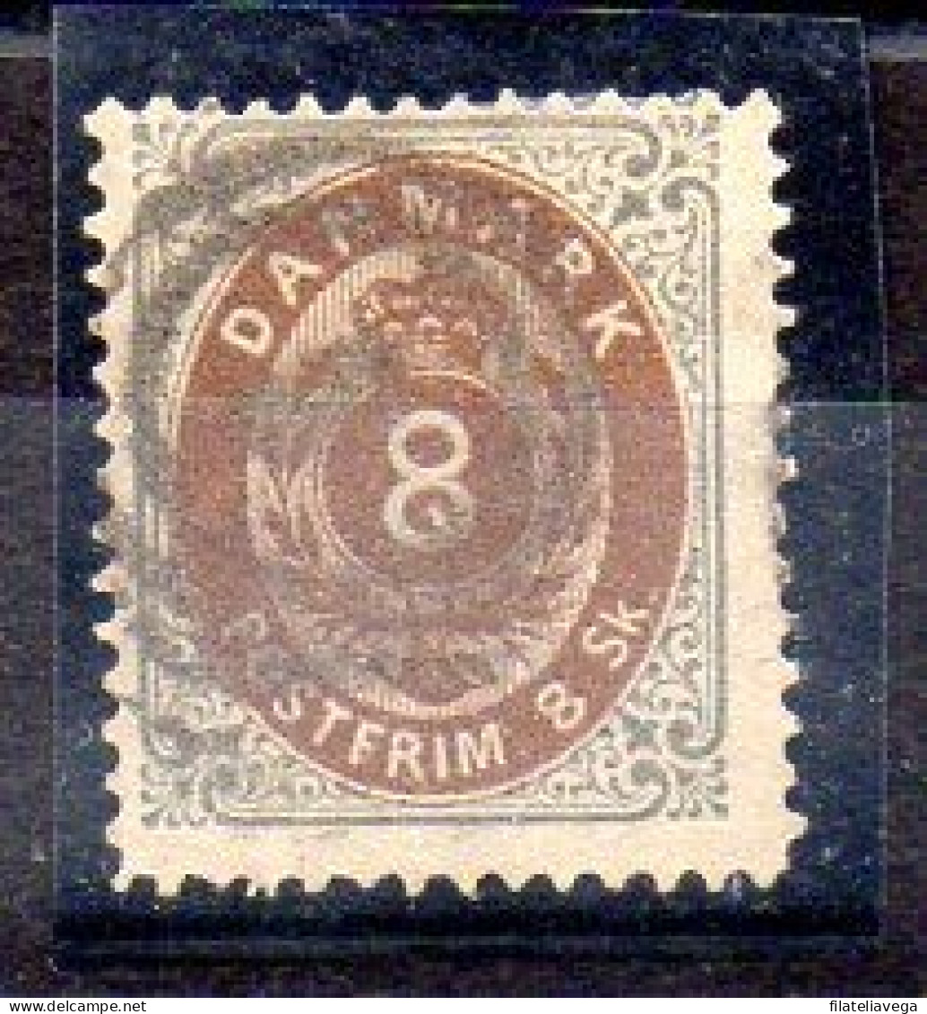 Dinamarca Sello Nº Yvert 19 O - Used Stamps