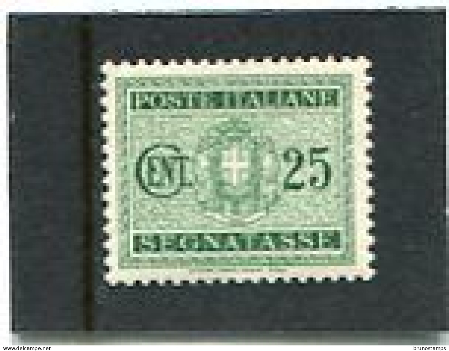 ITALY/ITALIA - 1934  POSTAGE DUE  25c  MINT NH - Postage Due