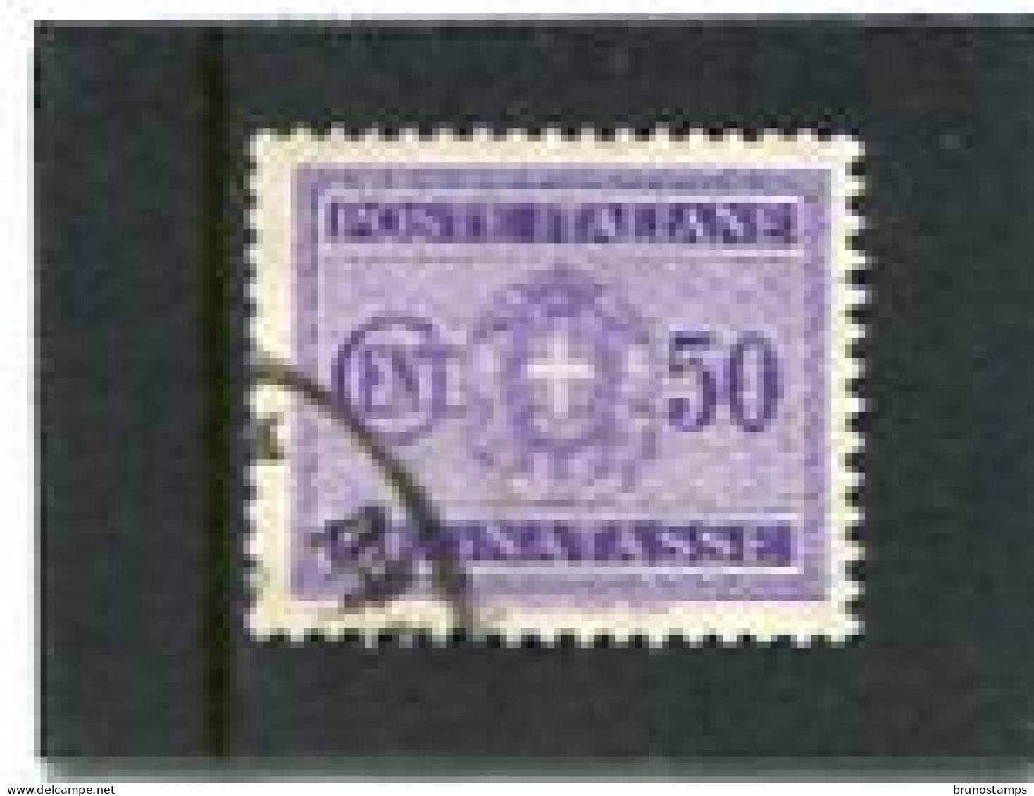 ITALY/ITALIA - 1934  POSTAGE DUE  50c  FINE USED - Postage Due