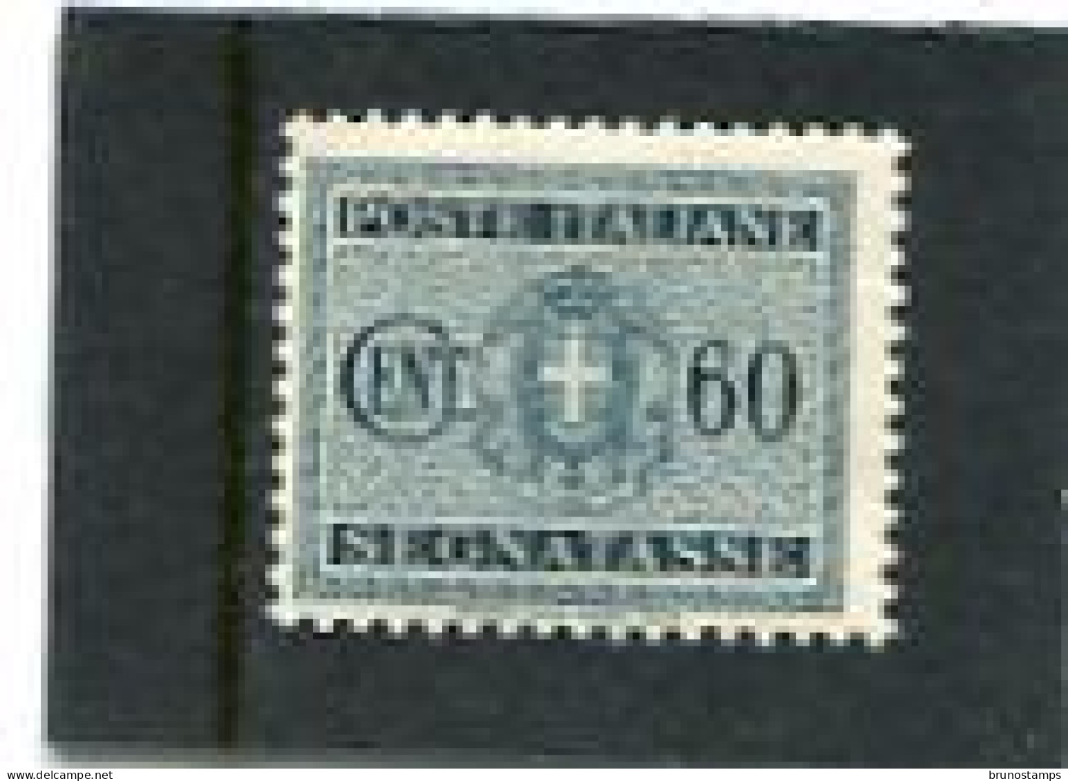 ITALY/ITALIA - 1934  POSTAGE DUE  60c  MINT NH - Postage Due