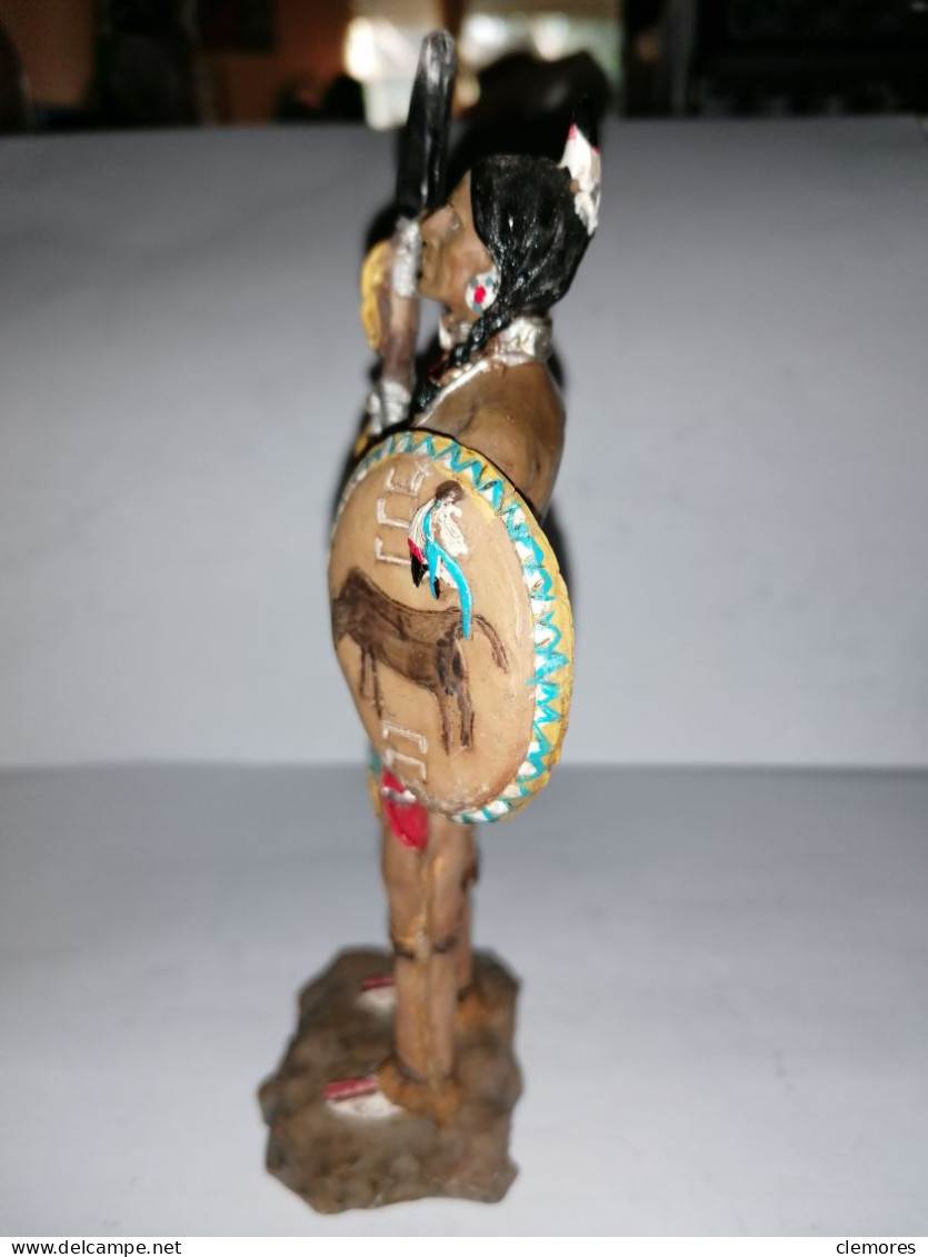 FIGURINE GUERRIER INDIEN RESINE - Armee