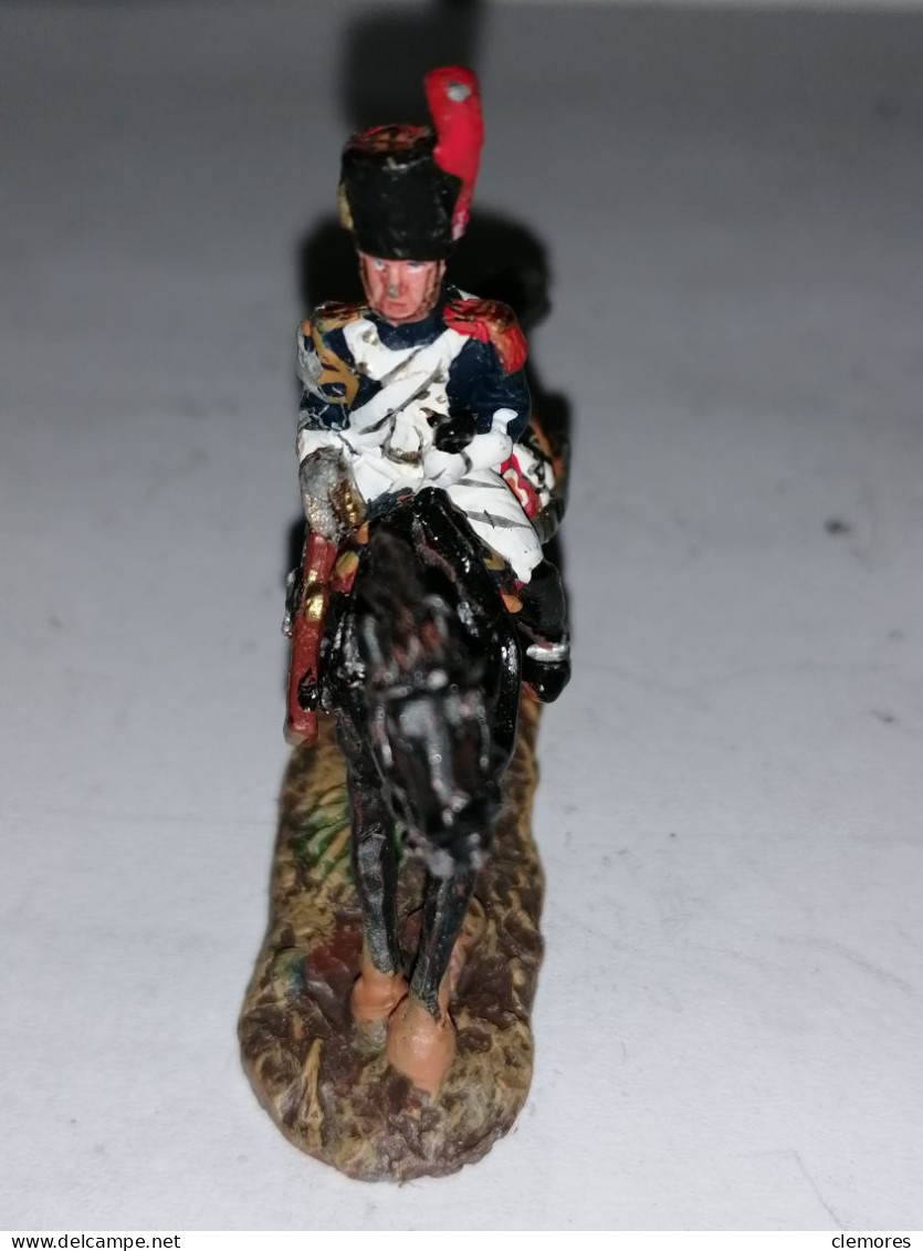 FIGURINE CAVALIER NAPOLEONNIEN EN PLOMBS - Armee