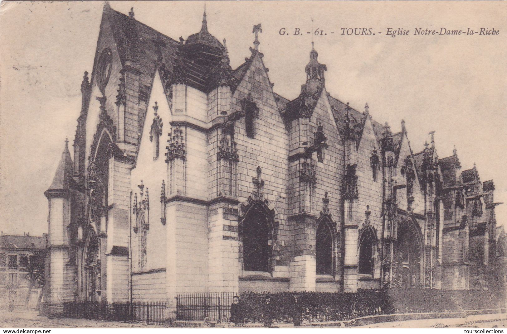 CPA 37 -  LA RICHE Près De TOURS  - Eglise Notre Dame En 1912 - La Riche