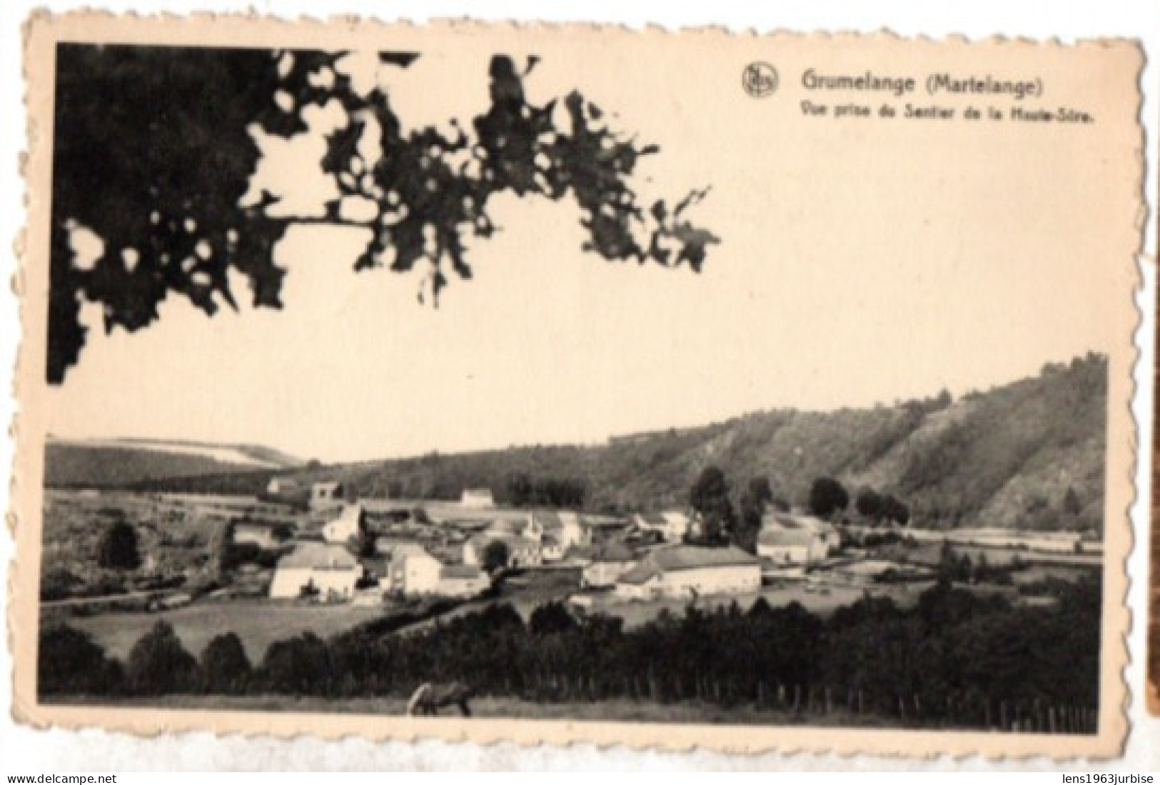 Grumelange , Vue Prise Du Sentier De La Haute Sûre - Martelange