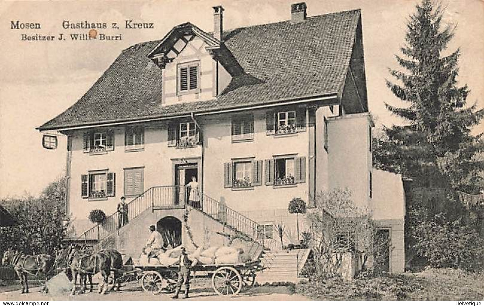 Mosen Gasthaus Kreuz Hochdorf (Luzern) - Hochdorf