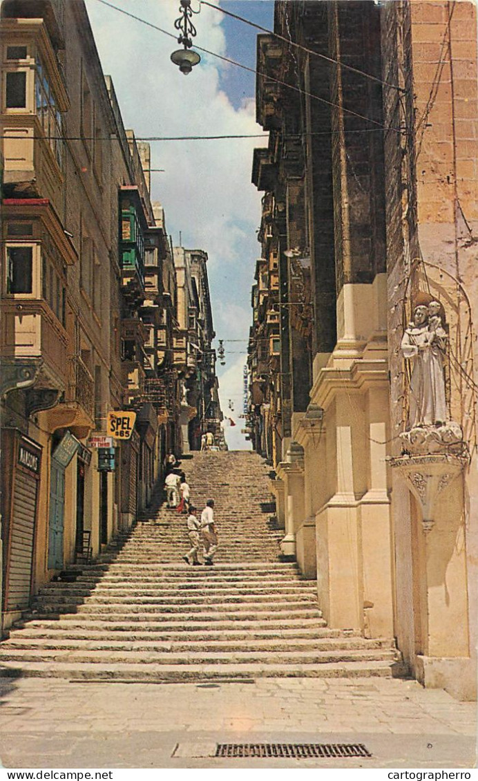 Malta Valletta St John's Street - Malte