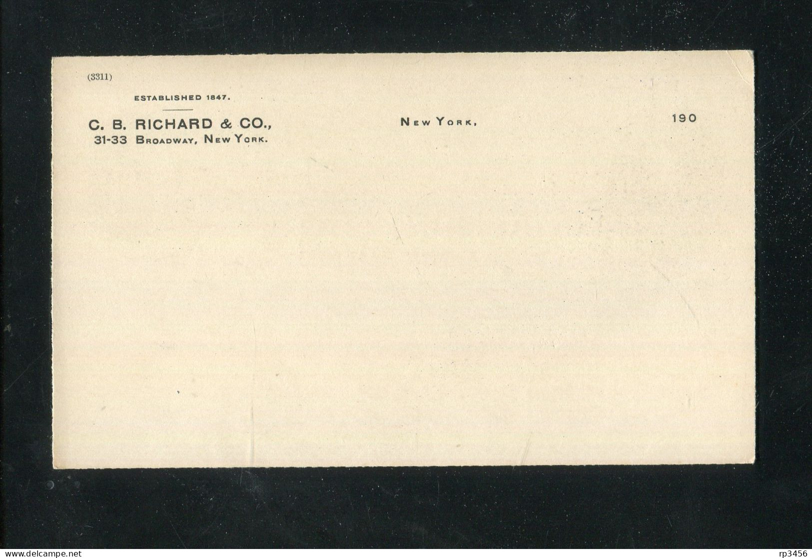 "USA" Fruehe Postkarte Mit Rs. Zudruck ** (B226) - Other & Unclassified