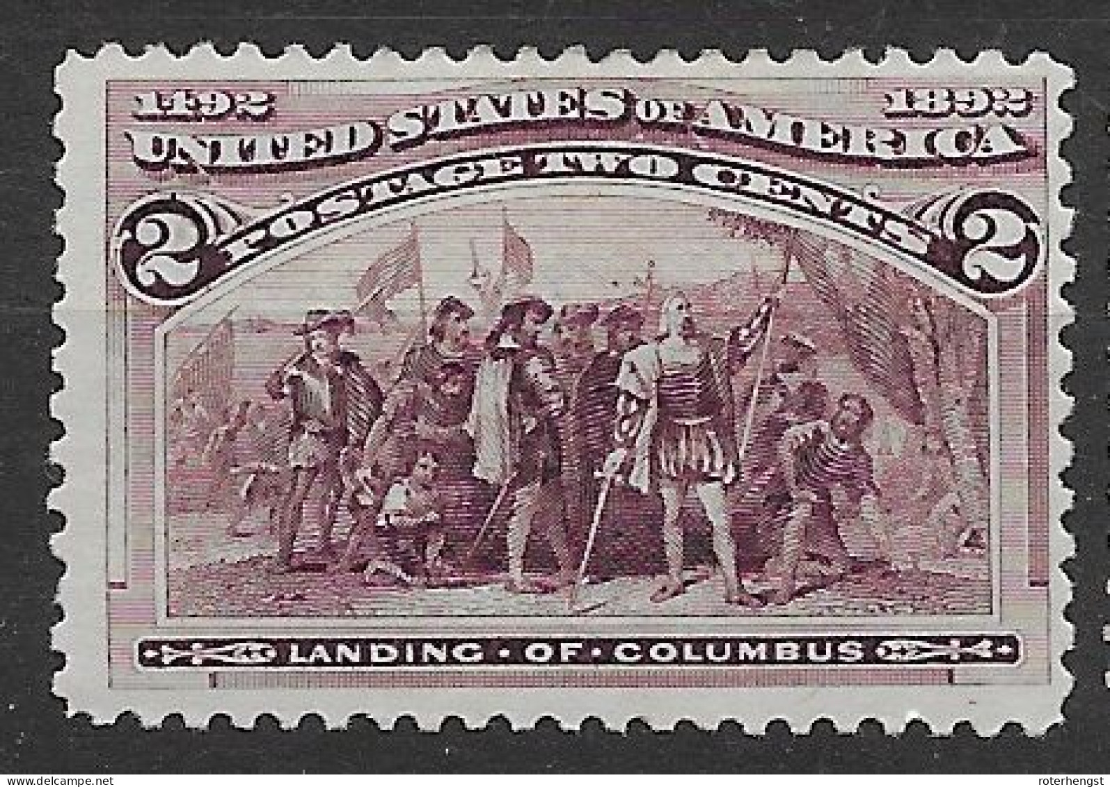 USA Mh * 1893 22 Euros Columbus - Ongebruikt