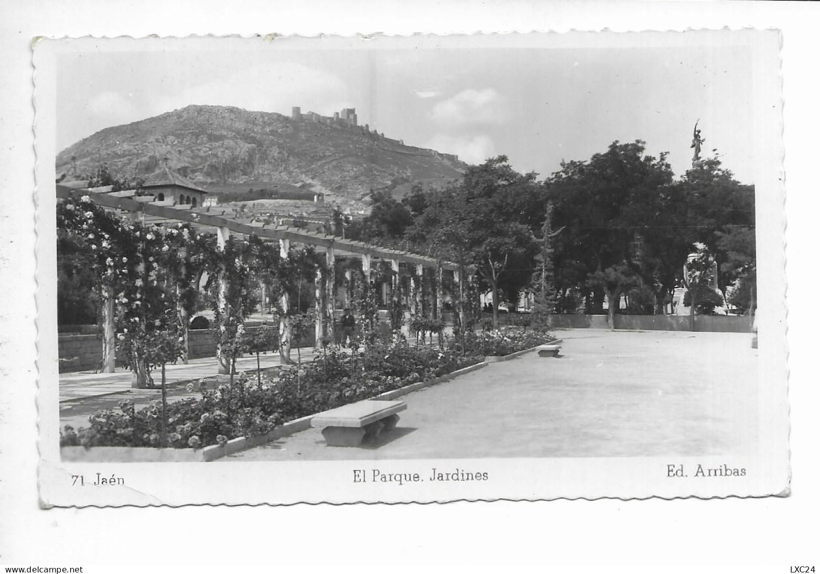 JAEN. EL PARQUE. JARDINES. - Jaén