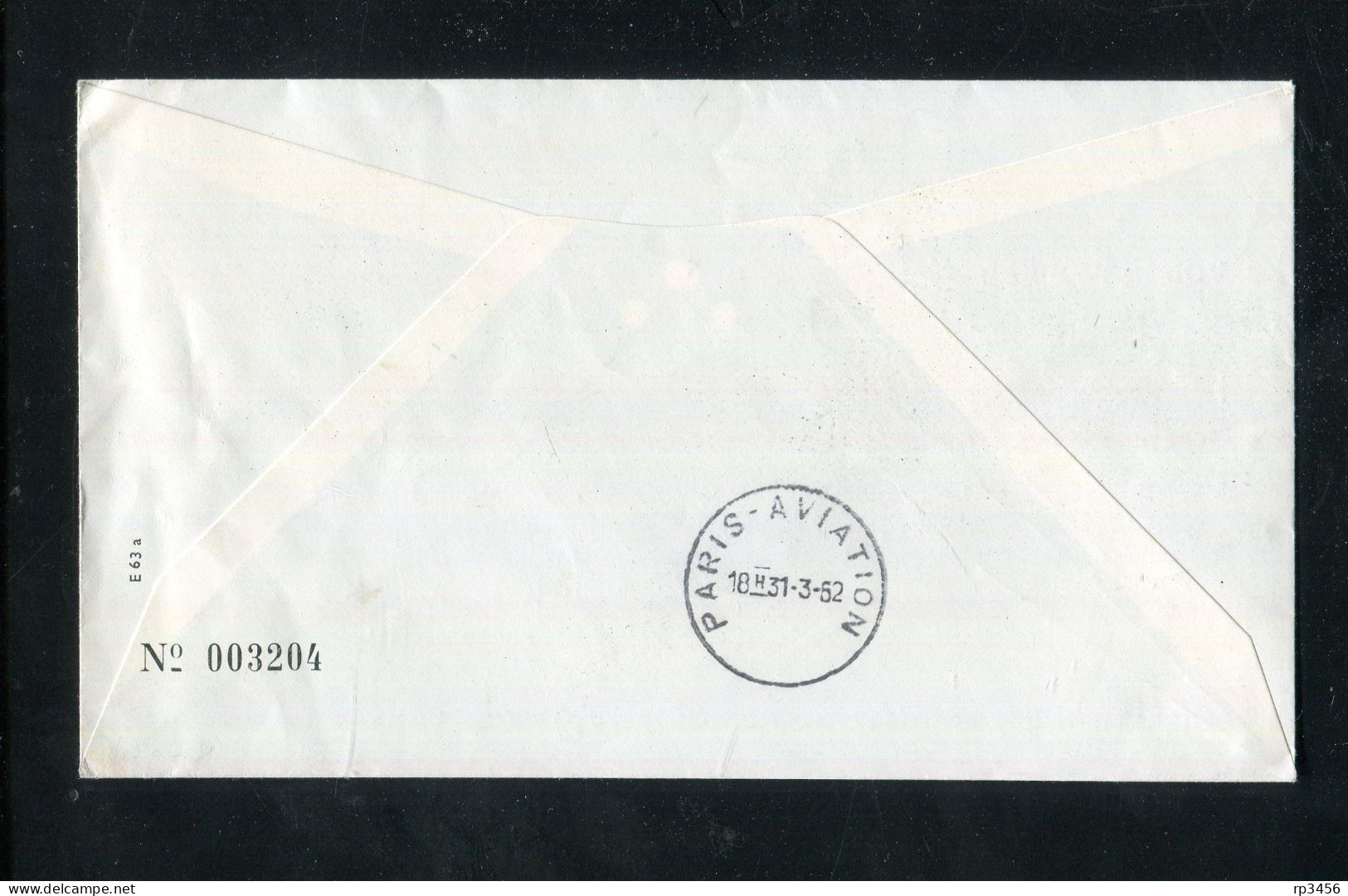 "LUXEMBURG" 1962, Erstflugbrief LUXAIR "Luxembourg-Paris" (B259) - Briefe U. Dokumente