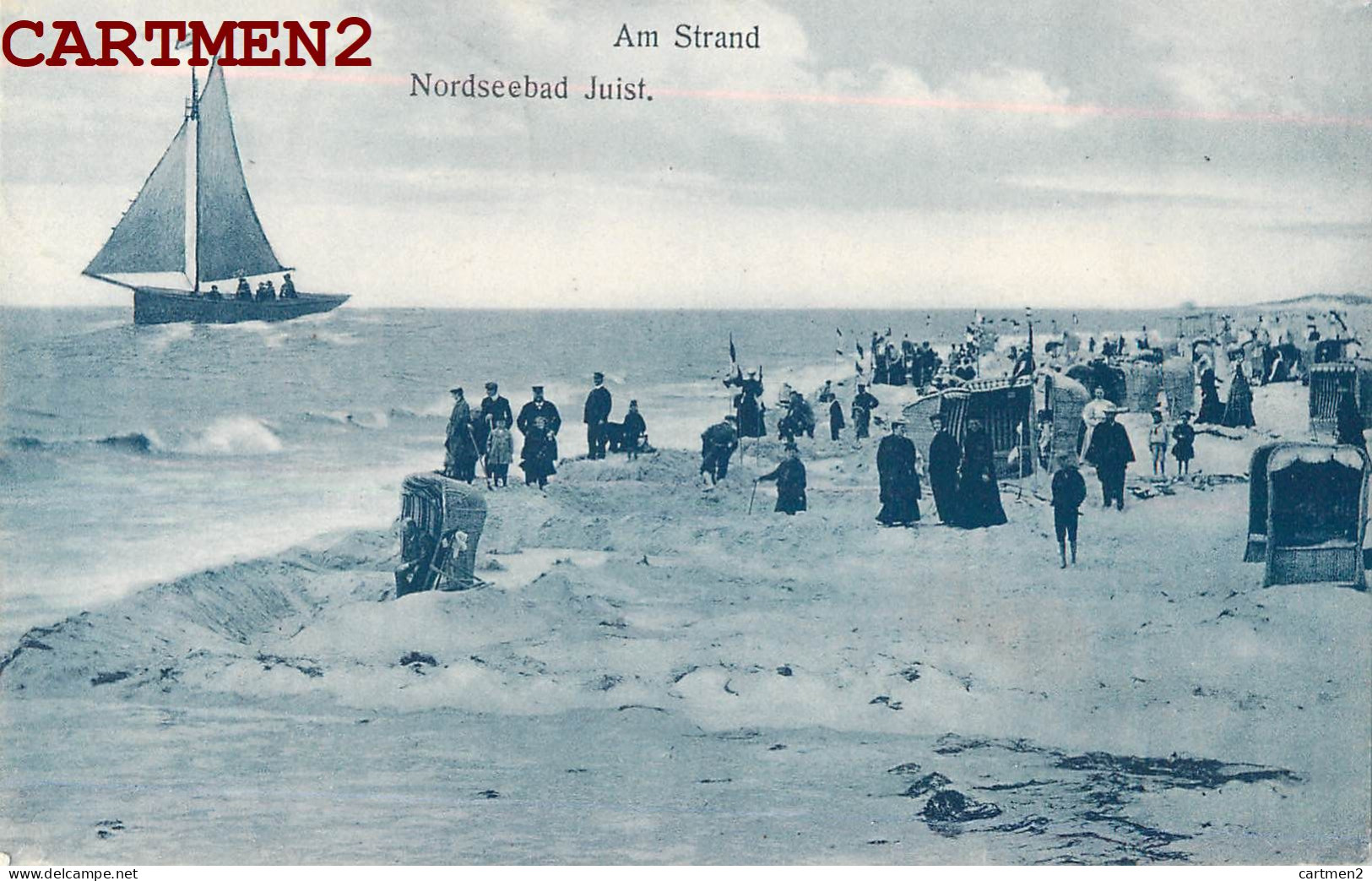 AM STRAND NORDSEEBAD JUIST DEUTSCHLAND  - Juist