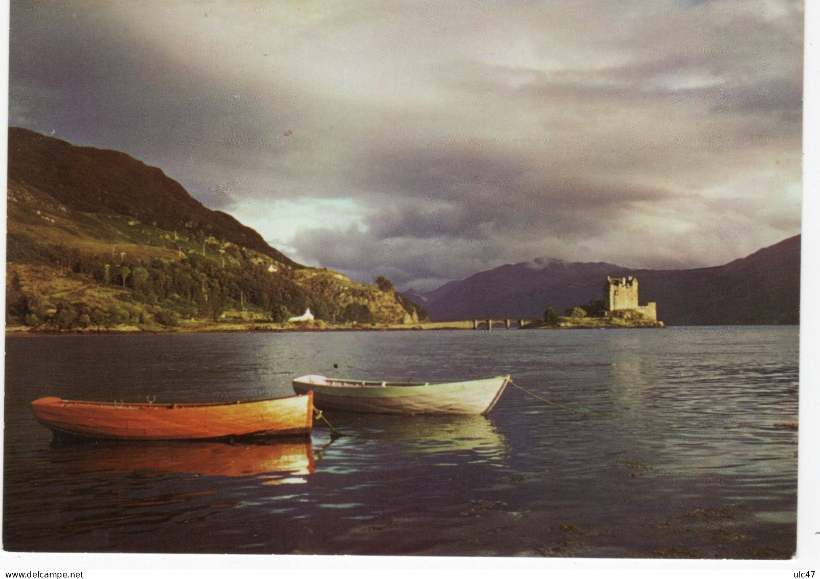 - Eilean Donan Castle - Loch Duich, 13th Century. - Scan Verso - - Ross & Cromarty