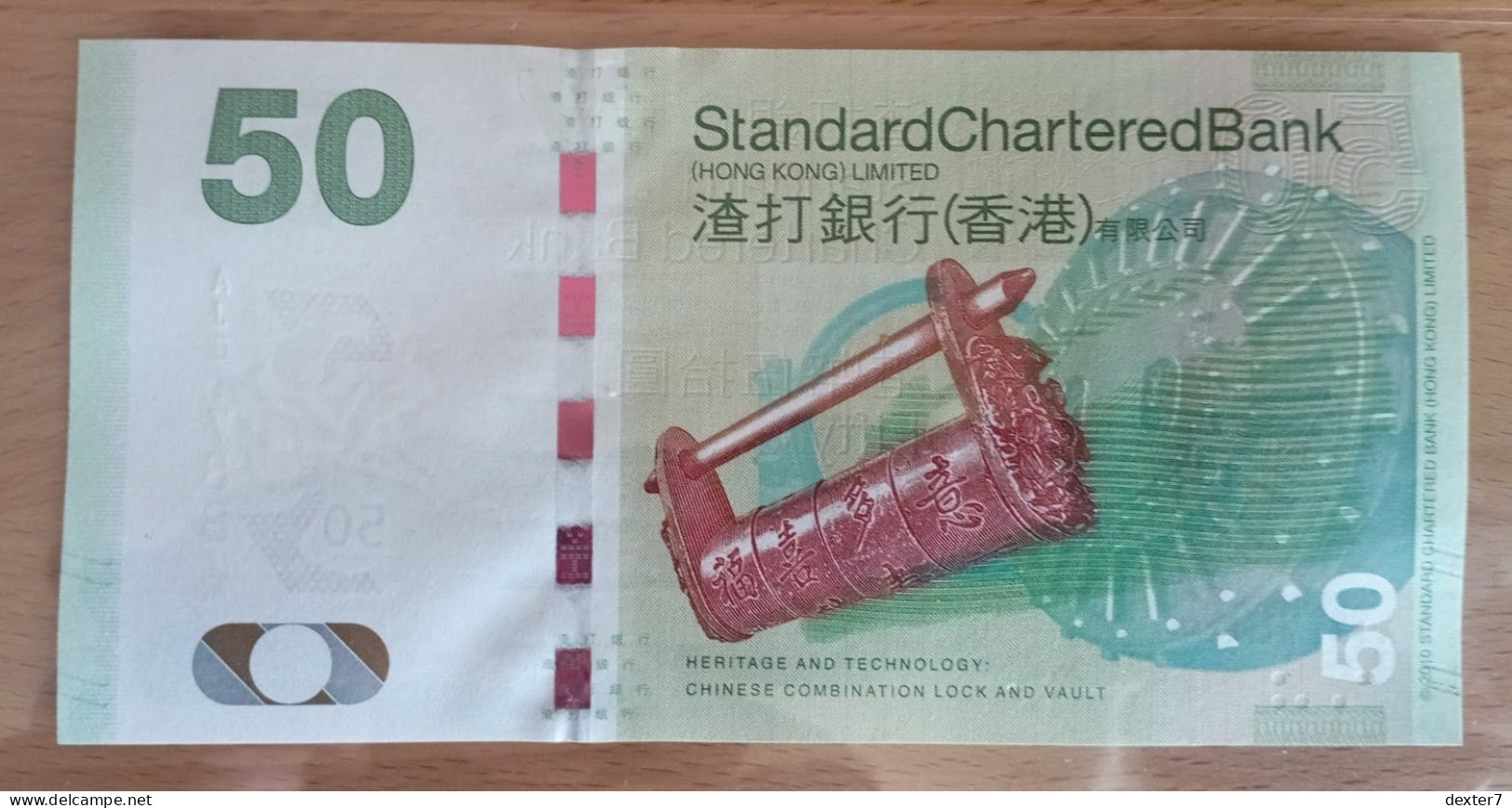 Hong Kong 50 Dollars 2010 Standard Chartered UNC - Hongkong