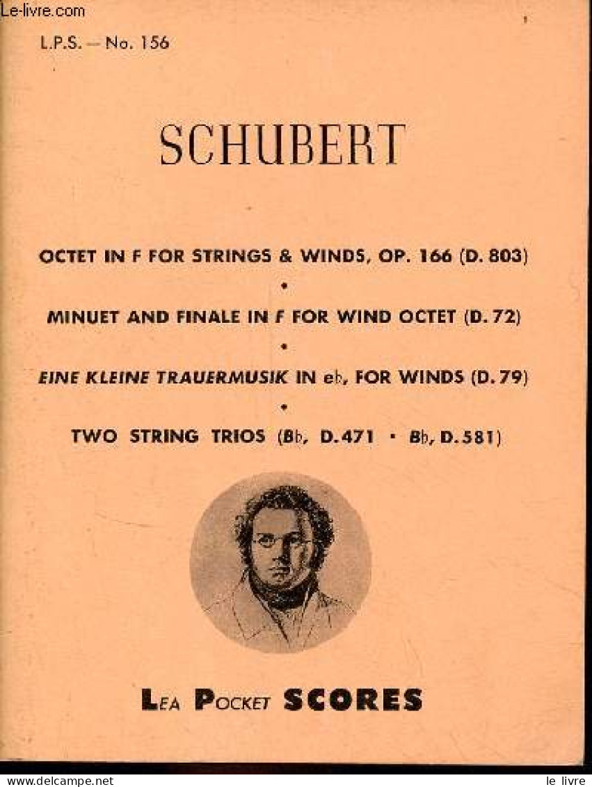 Octet In F For Srtings & Winds, Op.166 (.803) - Minuet And Finale In F For Wind Octet (d.72) - Eine Kleine Trauermusik I - Musique