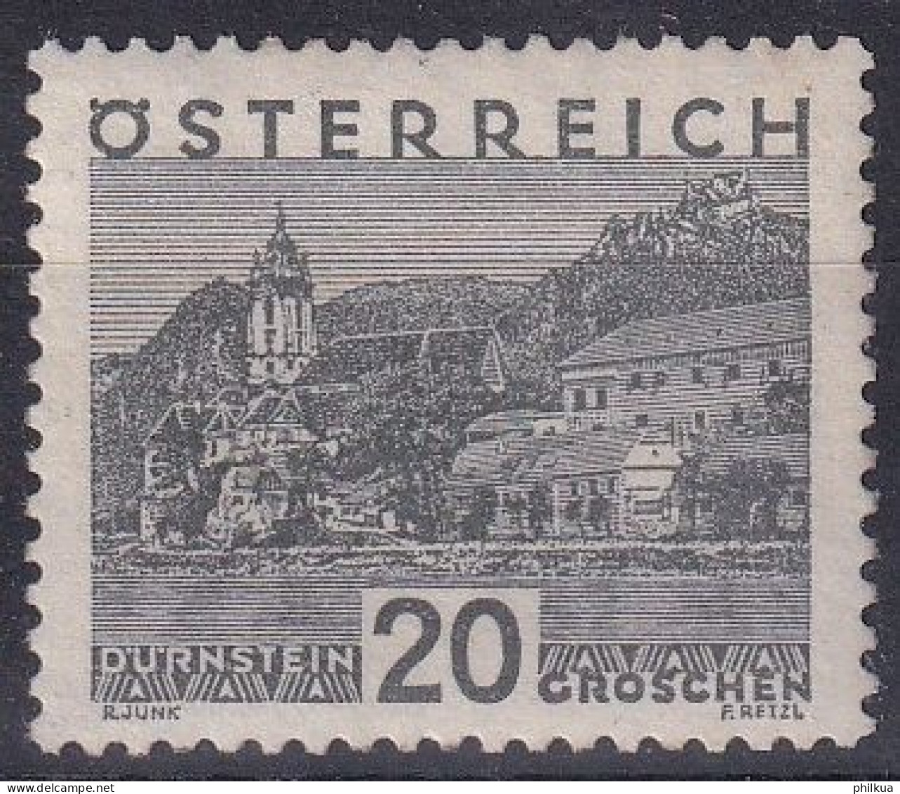 MiNr. 503 Österreich Freimarken: Landschaften Dürnstein (Niederösterreich) - Postfrisch/**/MNH - Ungebraucht