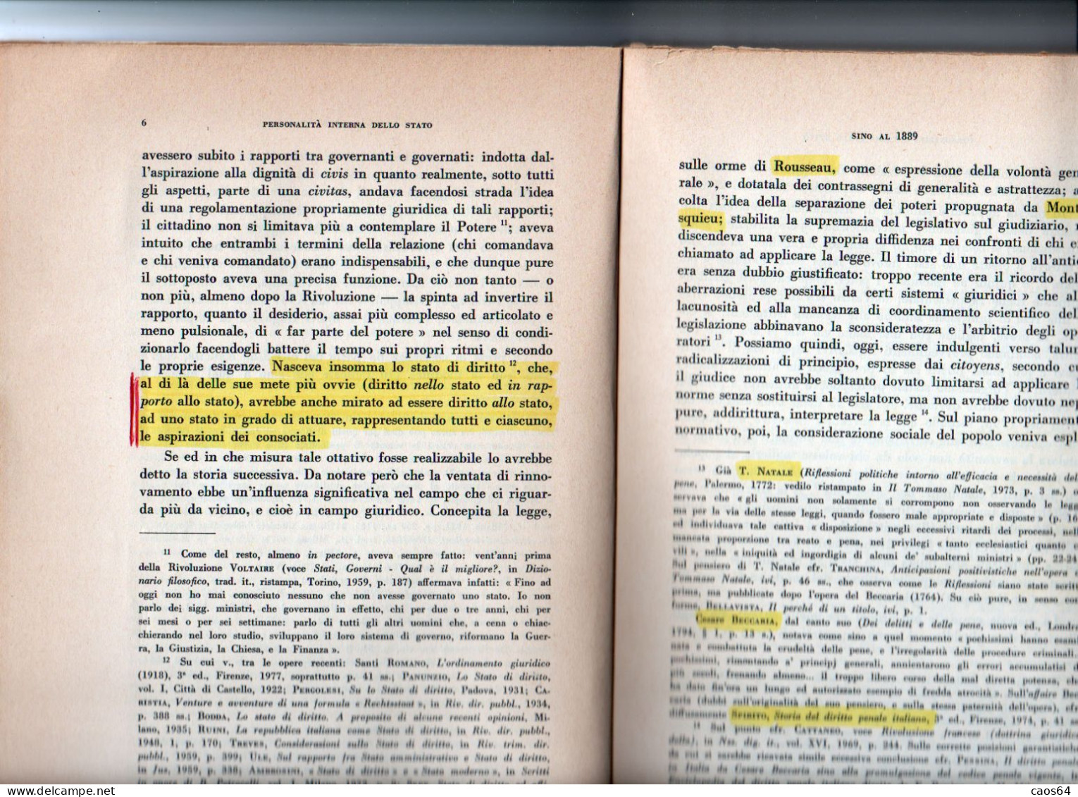 Introduzione Allo Studio Dei Delitti Contro La Personalità Interna Dello Stato - Recht Und Wirtschaft