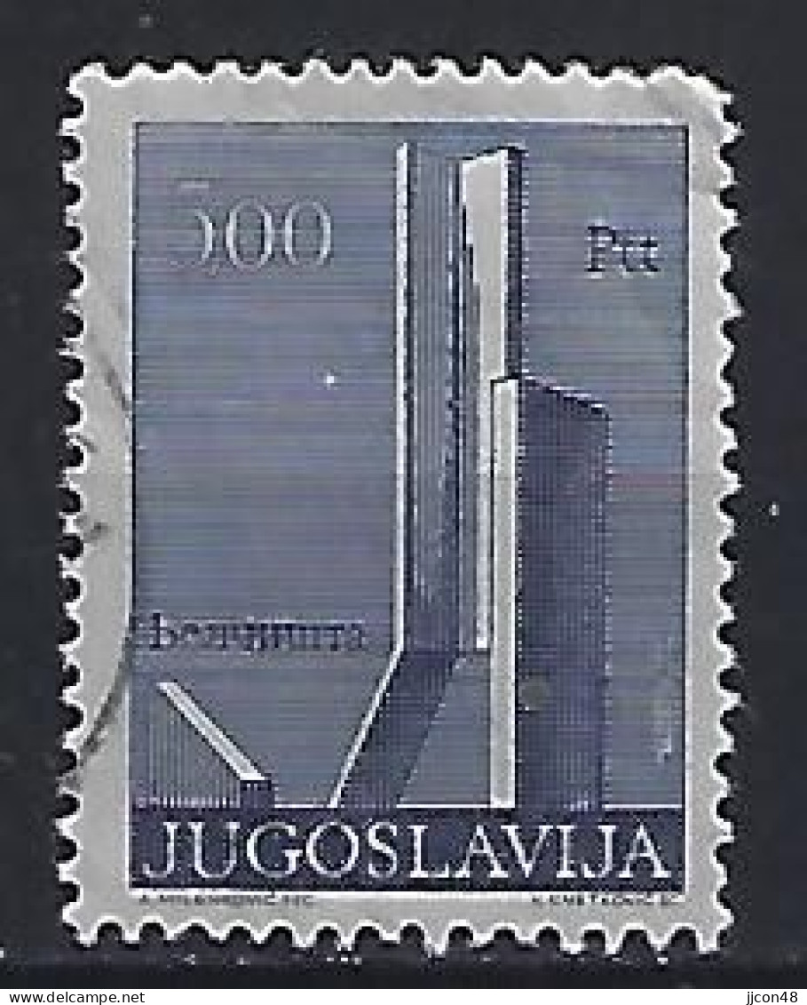 Jugoslavia 1974-82  Revolutionsdenkmaler (o) Mi.1542 - Used Stamps