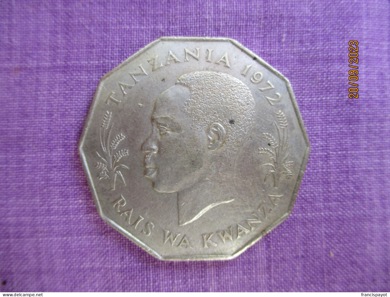 Tanzania: 5 Shillings 1972 - Tansania