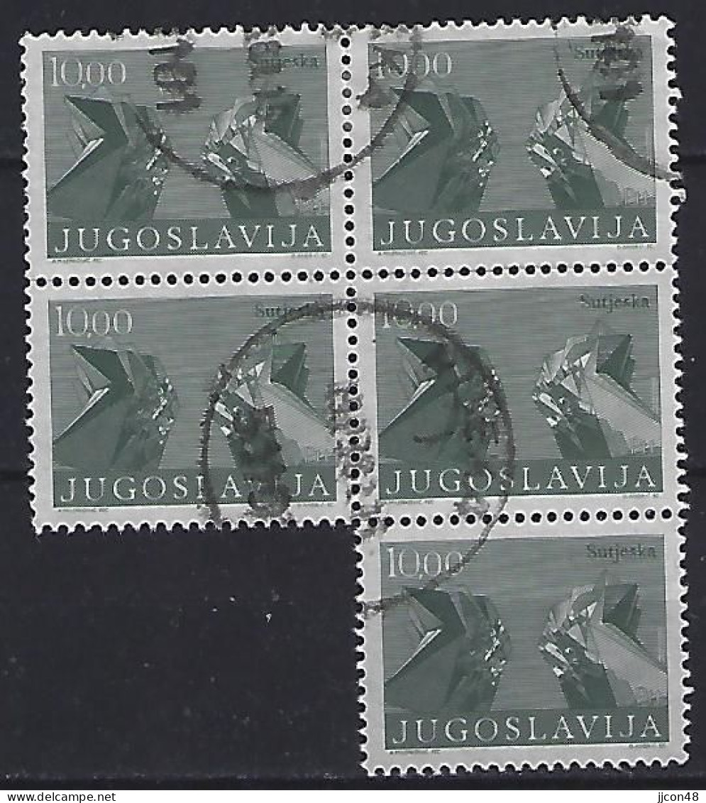 Jugoslavia 1974-82  Revolutionsdenkmaler (o) Mi.1543 - Used Stamps