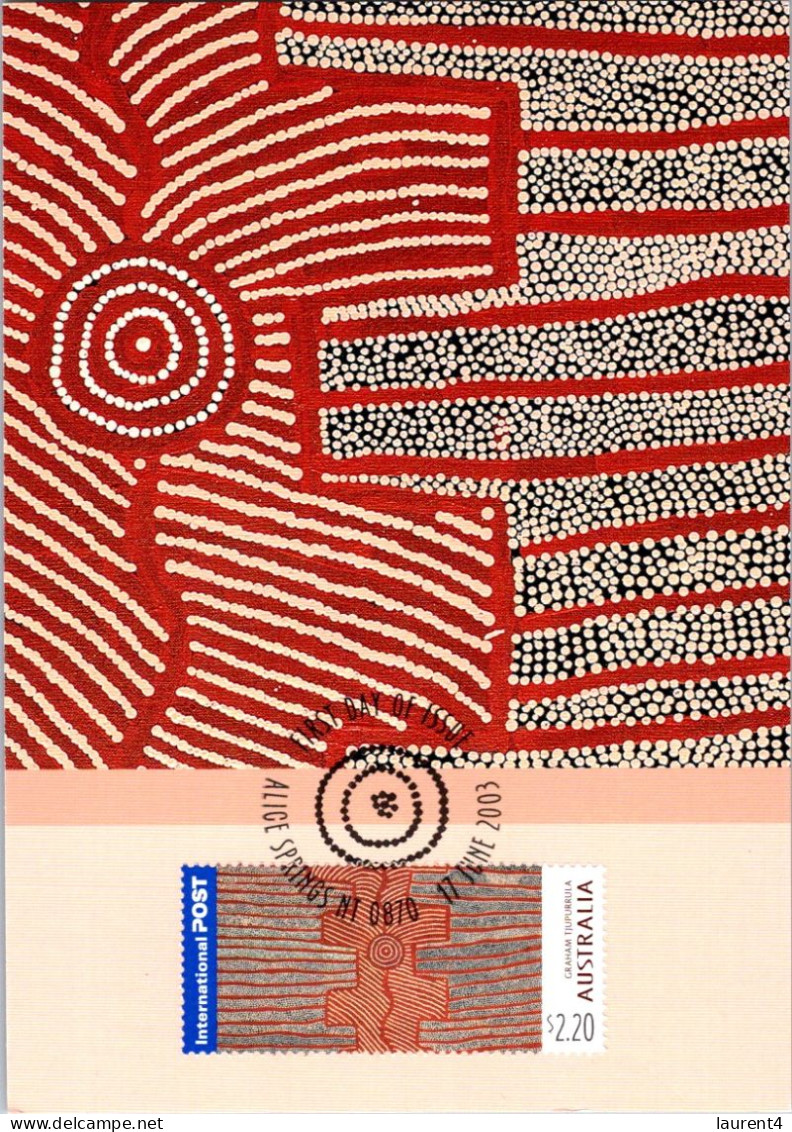 22-9-2-23 (1 U 48) (OZ) Australia 2005 Maxicard (pre-paid Worldwide) (set Of 4) Aboriginal Native Art (mint) - Cartes-Maximum (CM)