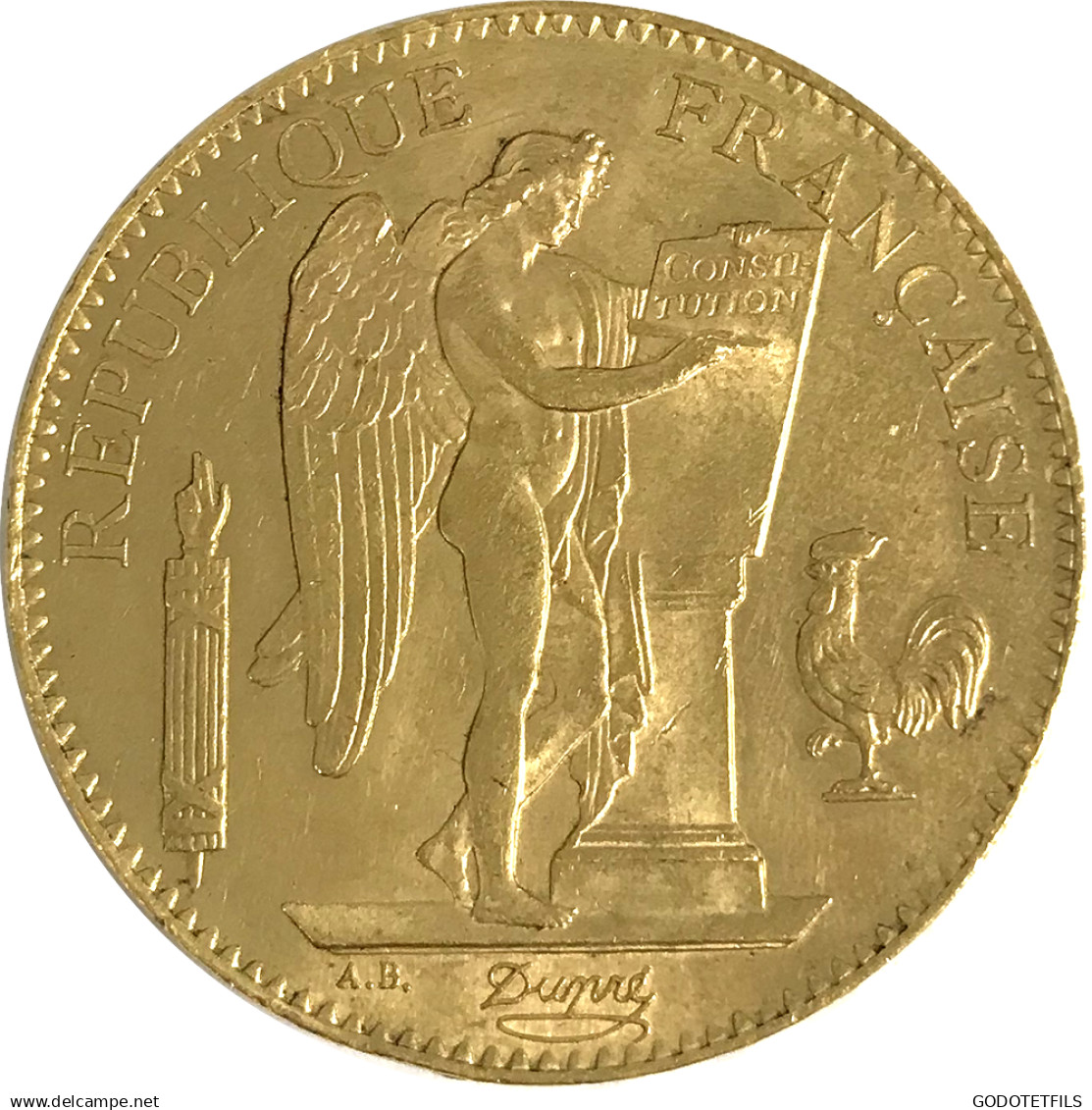 III ème République-100 Francs Génie 1886 Paris - 100 Francs (goud)