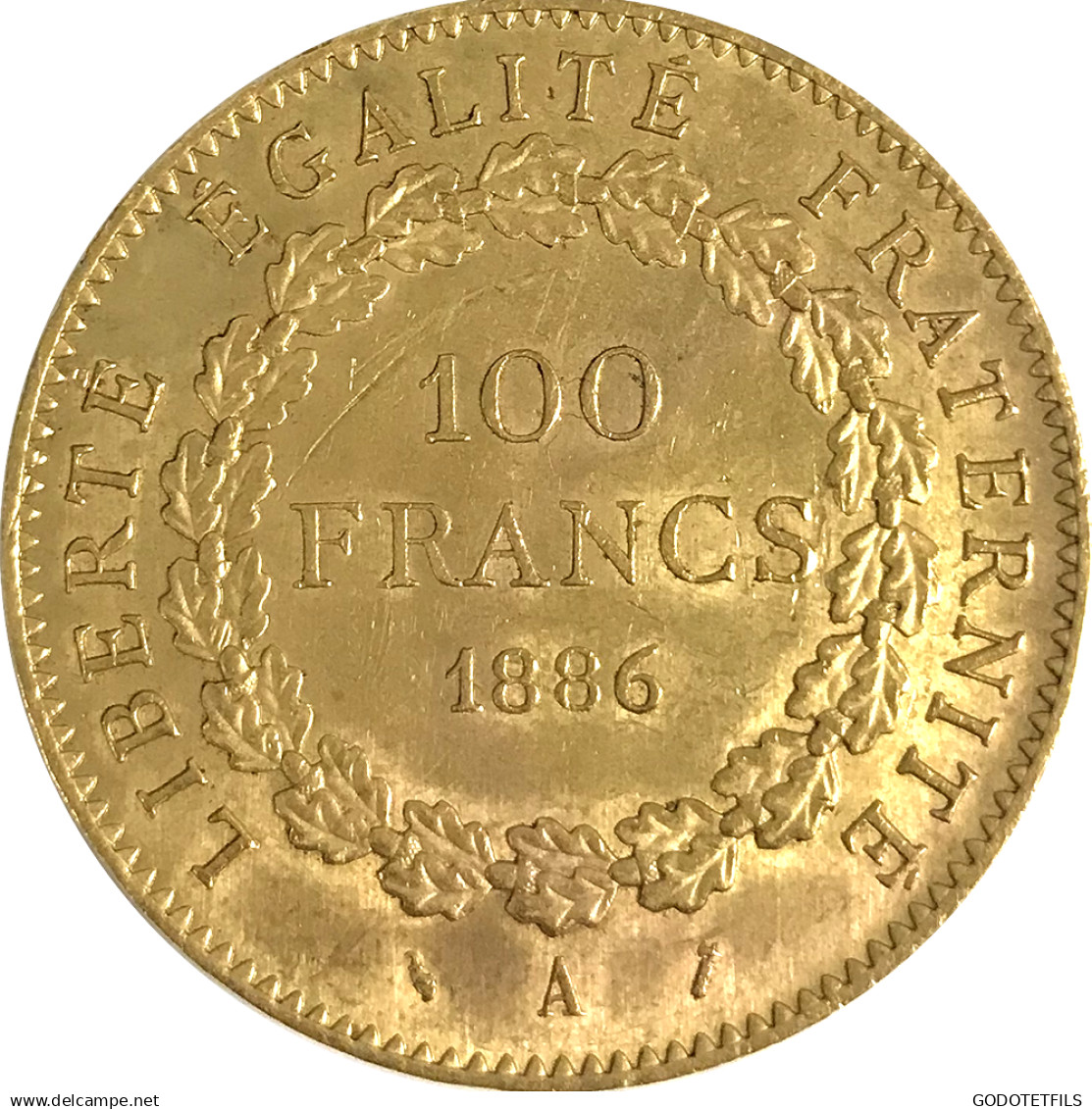 III ème République-100 Francs Génie 1886 Paris - 100 Francs (goud)