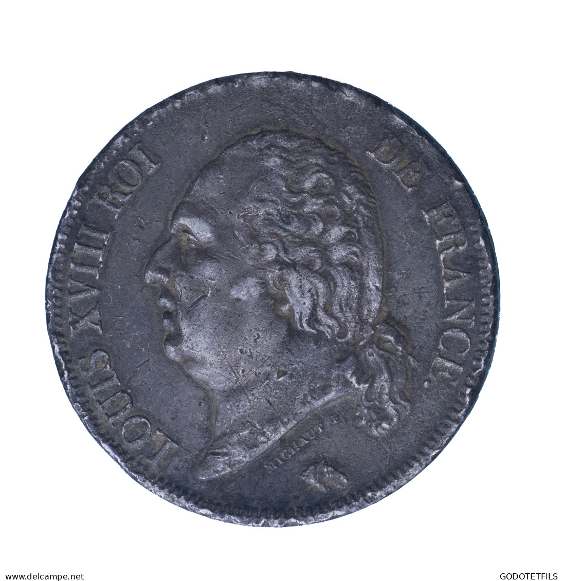 Louis XVIII 5 Francs 1820 Paris - 5 Francs