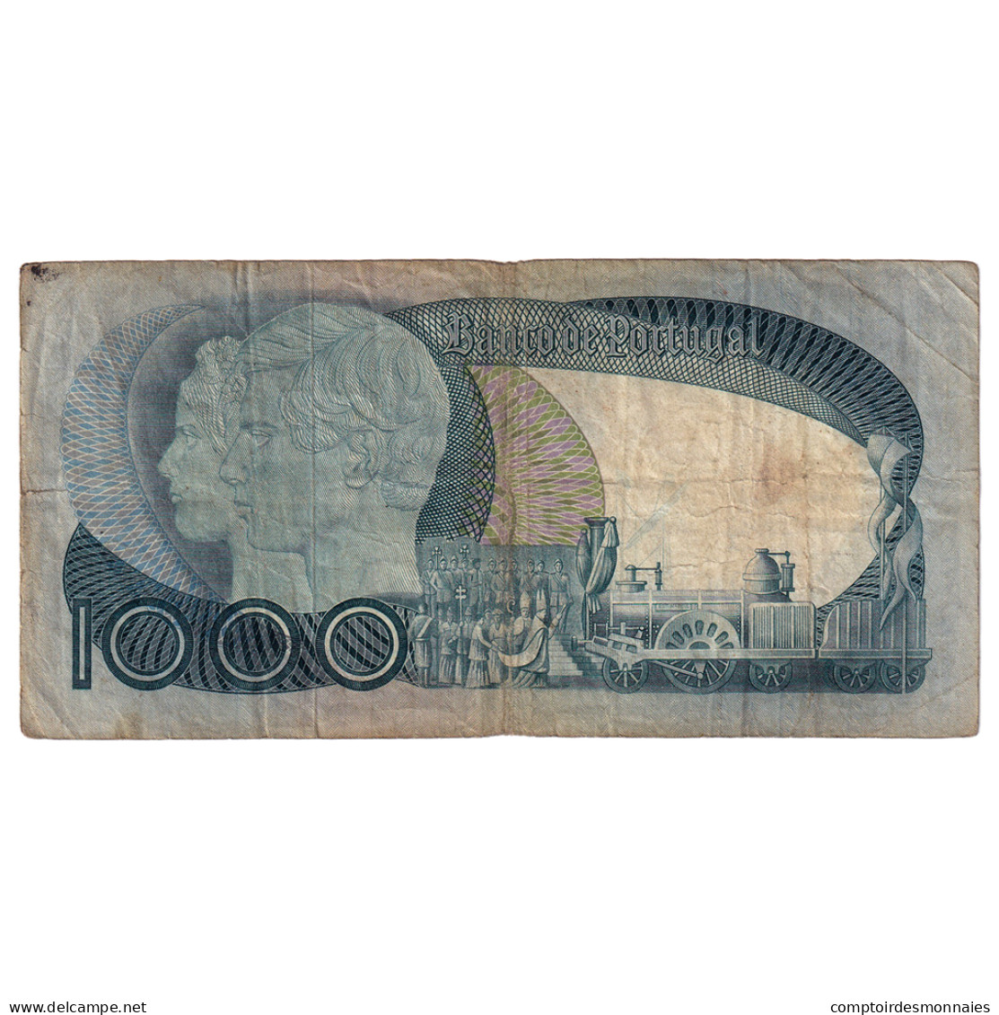 Billet, Portugal, 1000 Escudos, 1968, 1968-05-28, KM:175a, B - Portugal