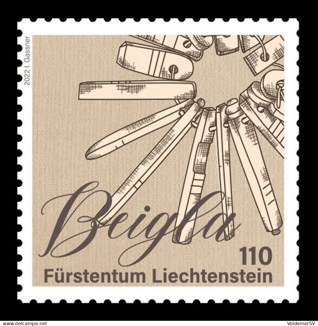 Liechtenstein 2022 Mih. 2067 Cultural Heritage. Beigla MNH ** - Unused Stamps