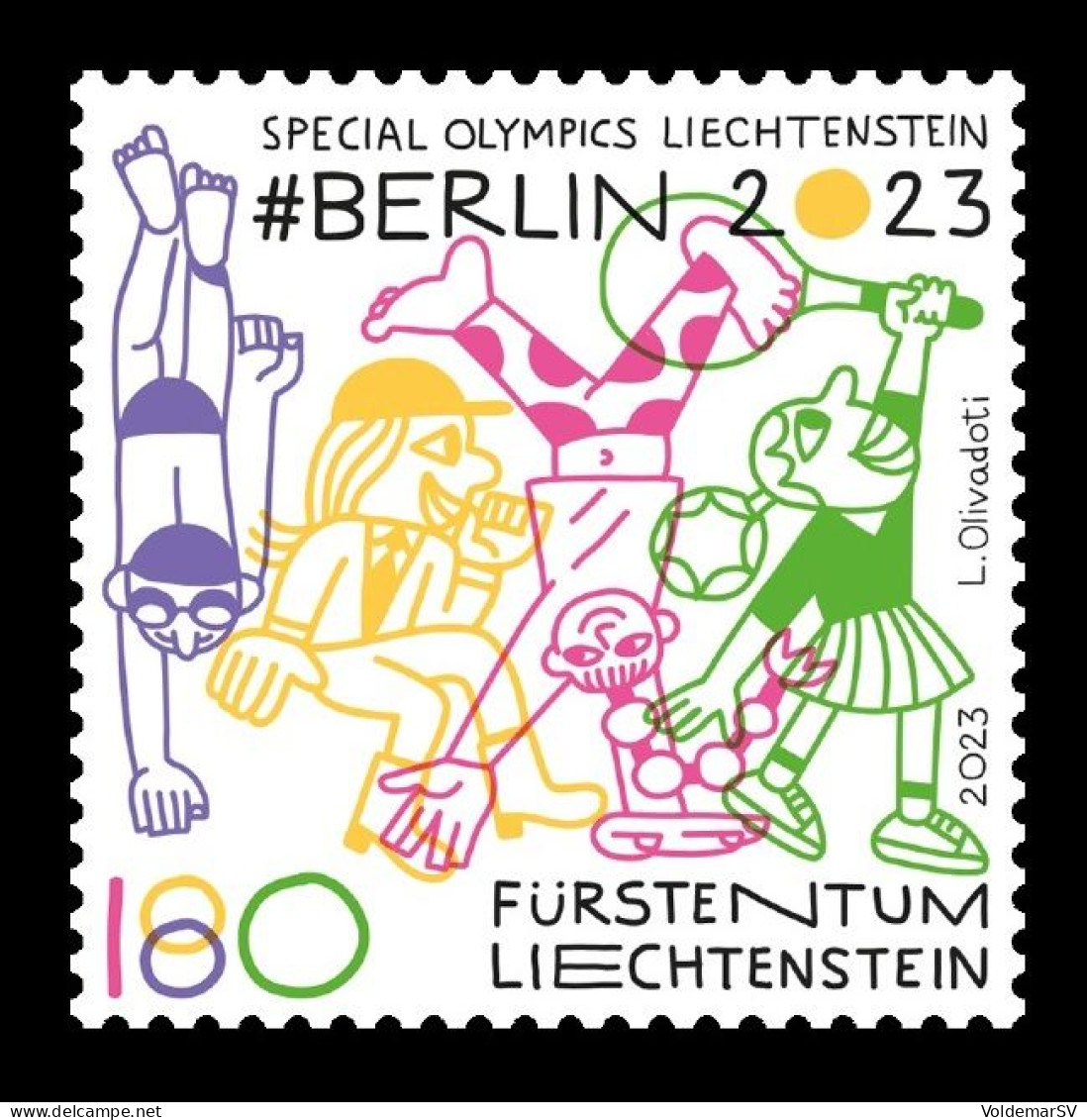 Liechtenstein 2023 Mih. 2090 Special Olympics World Games In Berlin MNH ** - Unused Stamps