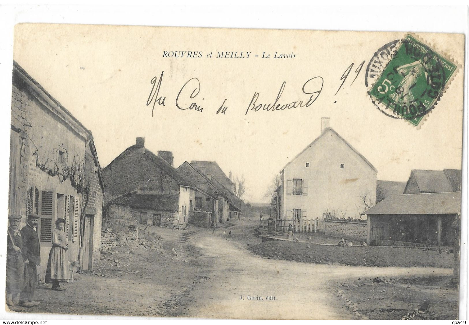 21    ROUVRES  ET  MEILLY  LE  LAVOIR - Otros & Sin Clasificación