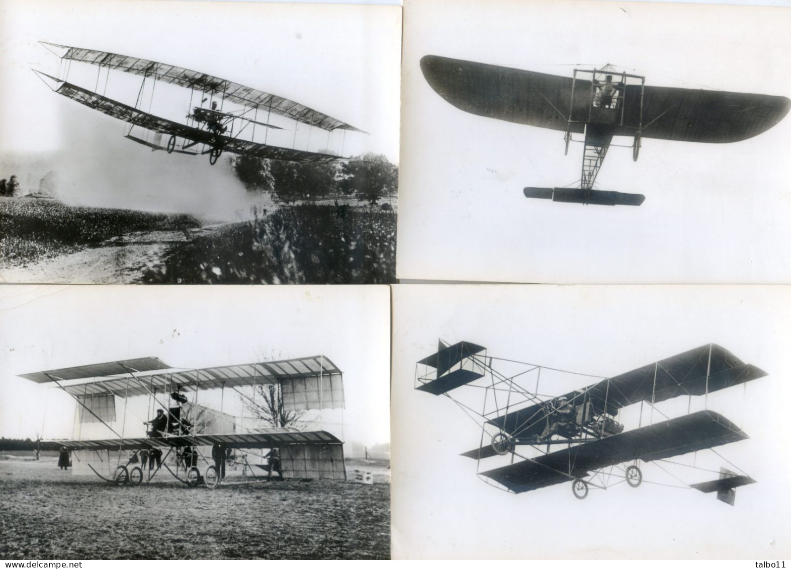 Aviation -  Lot De 25 Cartes Publicitaire Pour La Transfusine- Clichés Issus Du Musée De L'air,Monoplan, Biplan, - Colecciones Y Lotes