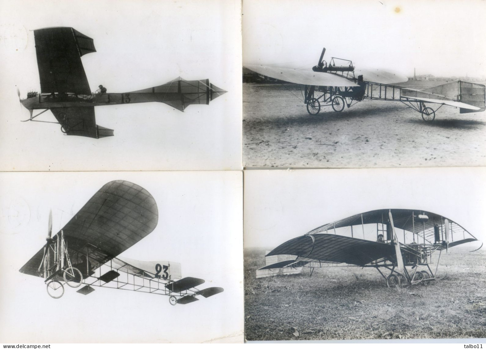 Aviation -  Lot De 25 Cartes Publicitaire Pour La Transfusine- Clichés Issus Du Musée De L'air,Monoplan, Biplan, - Collections & Lots