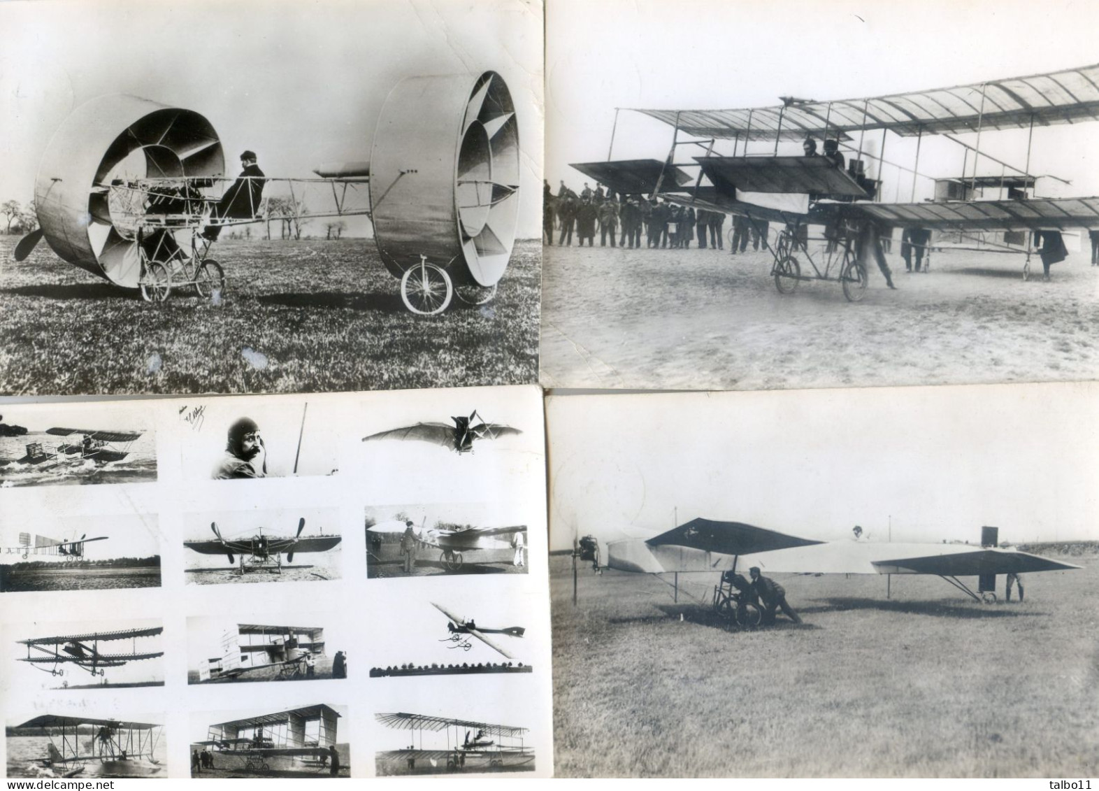 Aviation -  Lot De 25 Cartes Publicitaire Pour La Transfusine- Clichés Issus Du Musée De L'air,Monoplan, Biplan, - Collezioni E Lotti