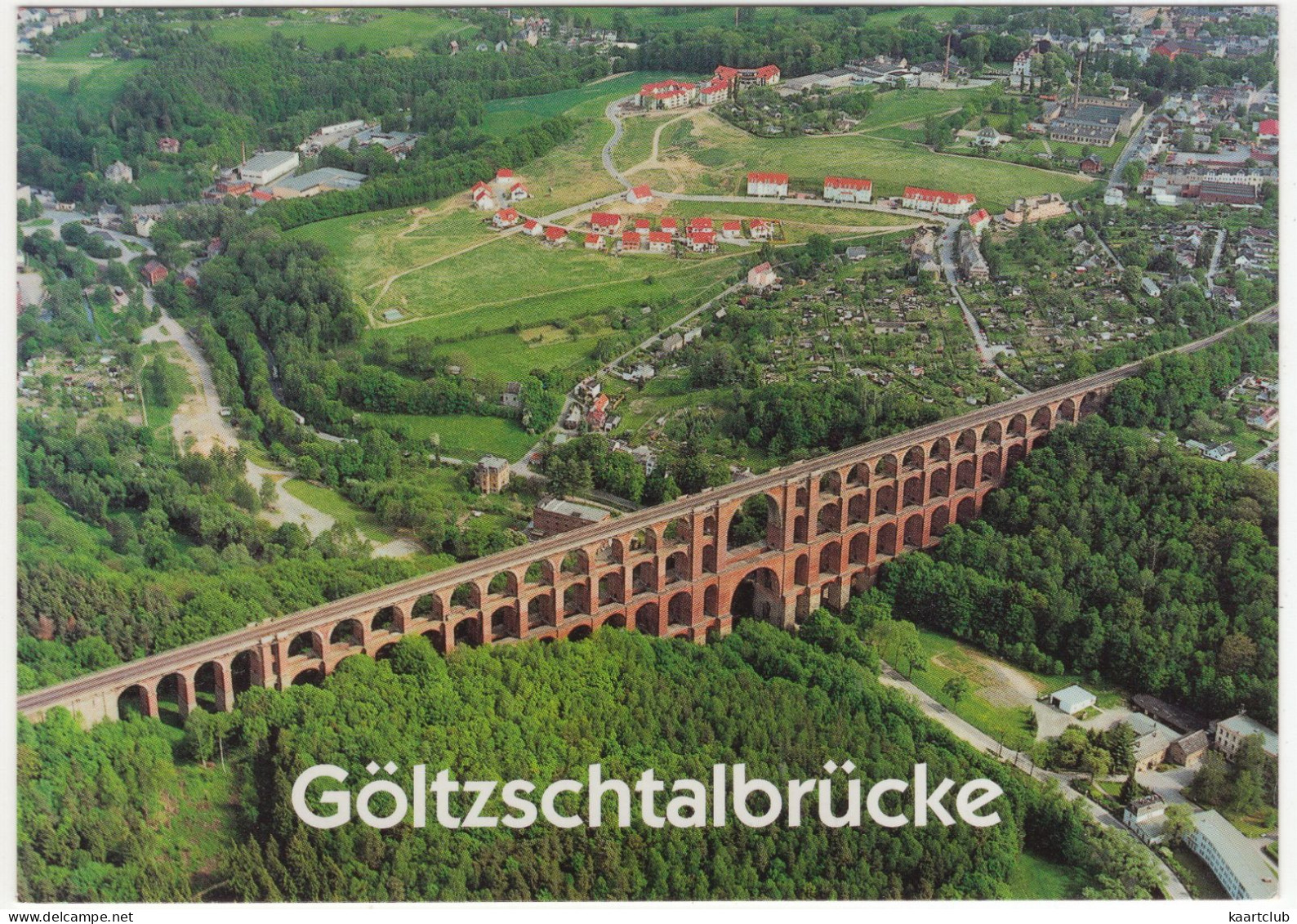 Göltzschtalbrücke Bei Netzschkau (Ziegelsteinbrücke) 574 M - (Deutschland) - Mylau