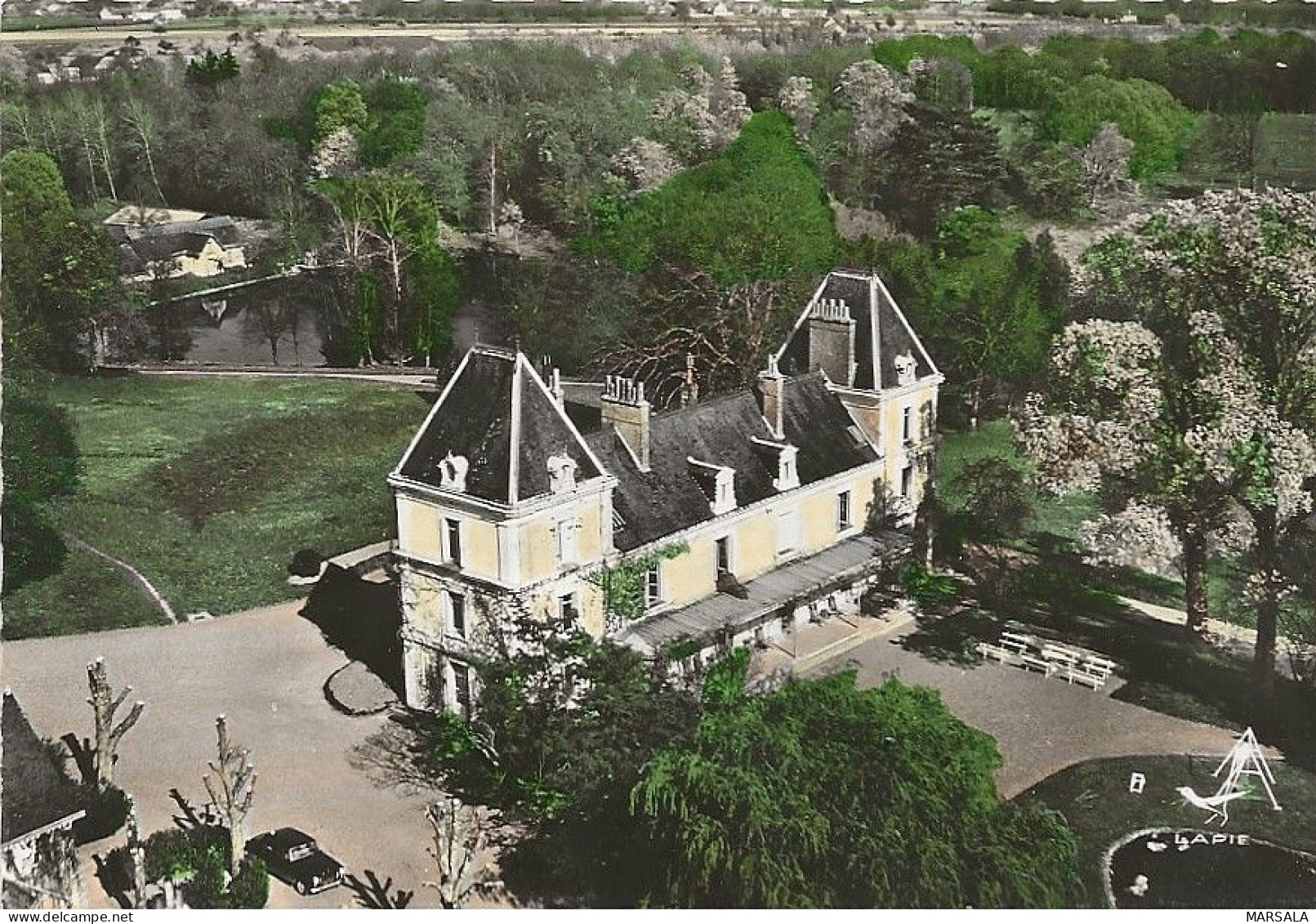 CPSM Ballan Chateau De La  Touche - Ballan-Miré