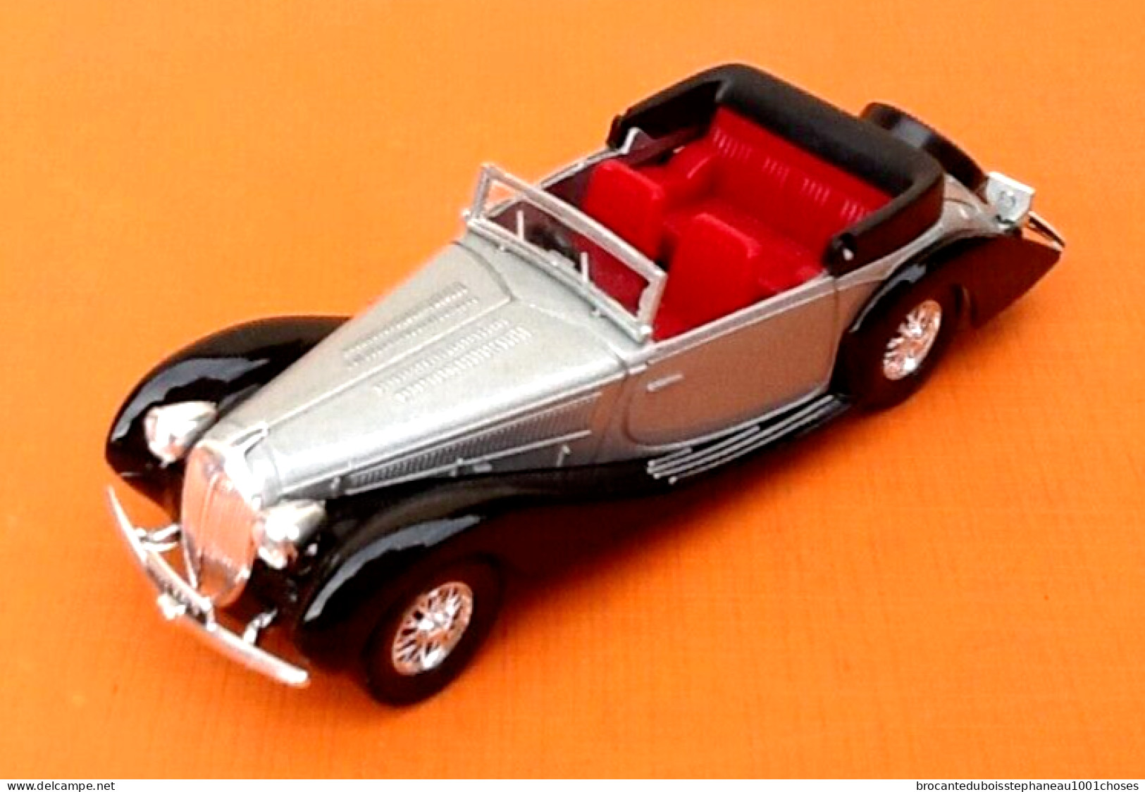 Voiture Miniature Delahaye 135 M (1937) Figoni Falaschi Solido Echelle : 1/43ème - Solido