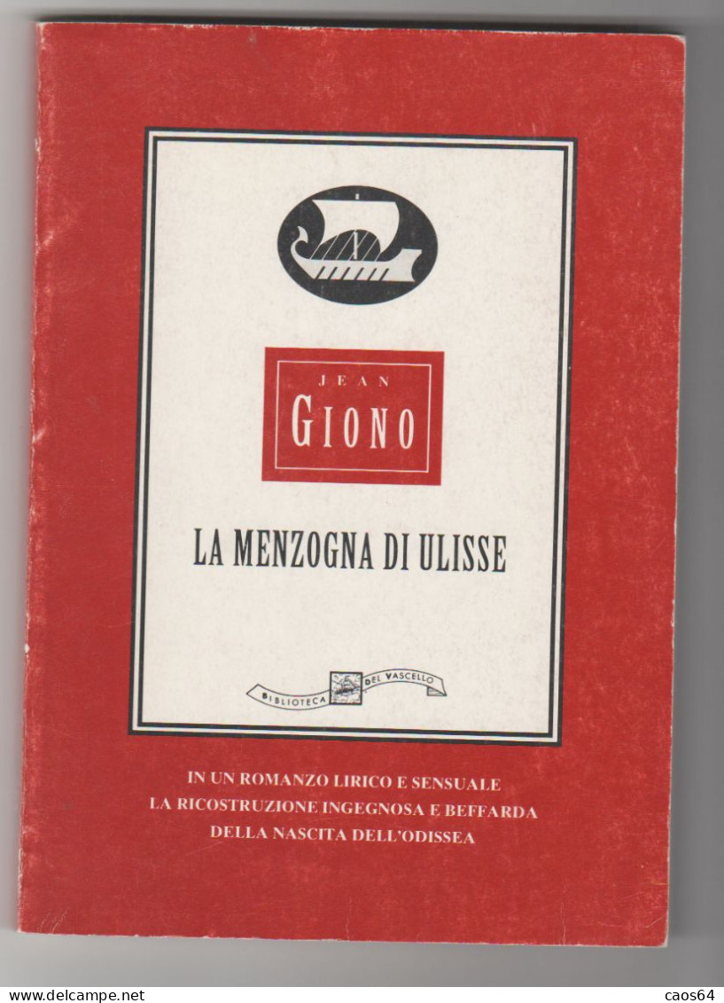 La Menzogna Di Ulisse Jean Giono Vascello 1994 - Classic