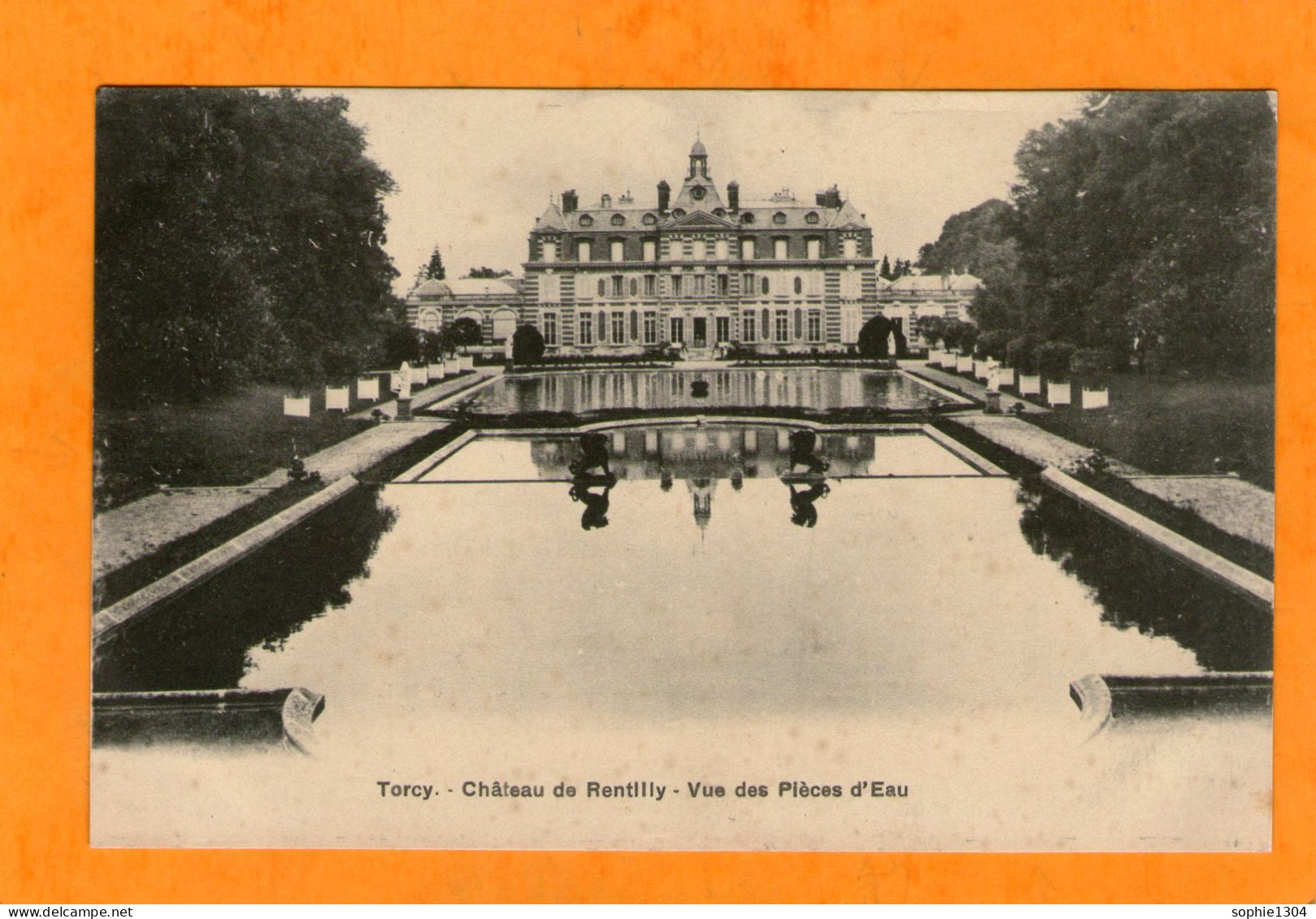 TORCY - Château De Rentilly - Vue Des Pièces D'Eau - Torcy