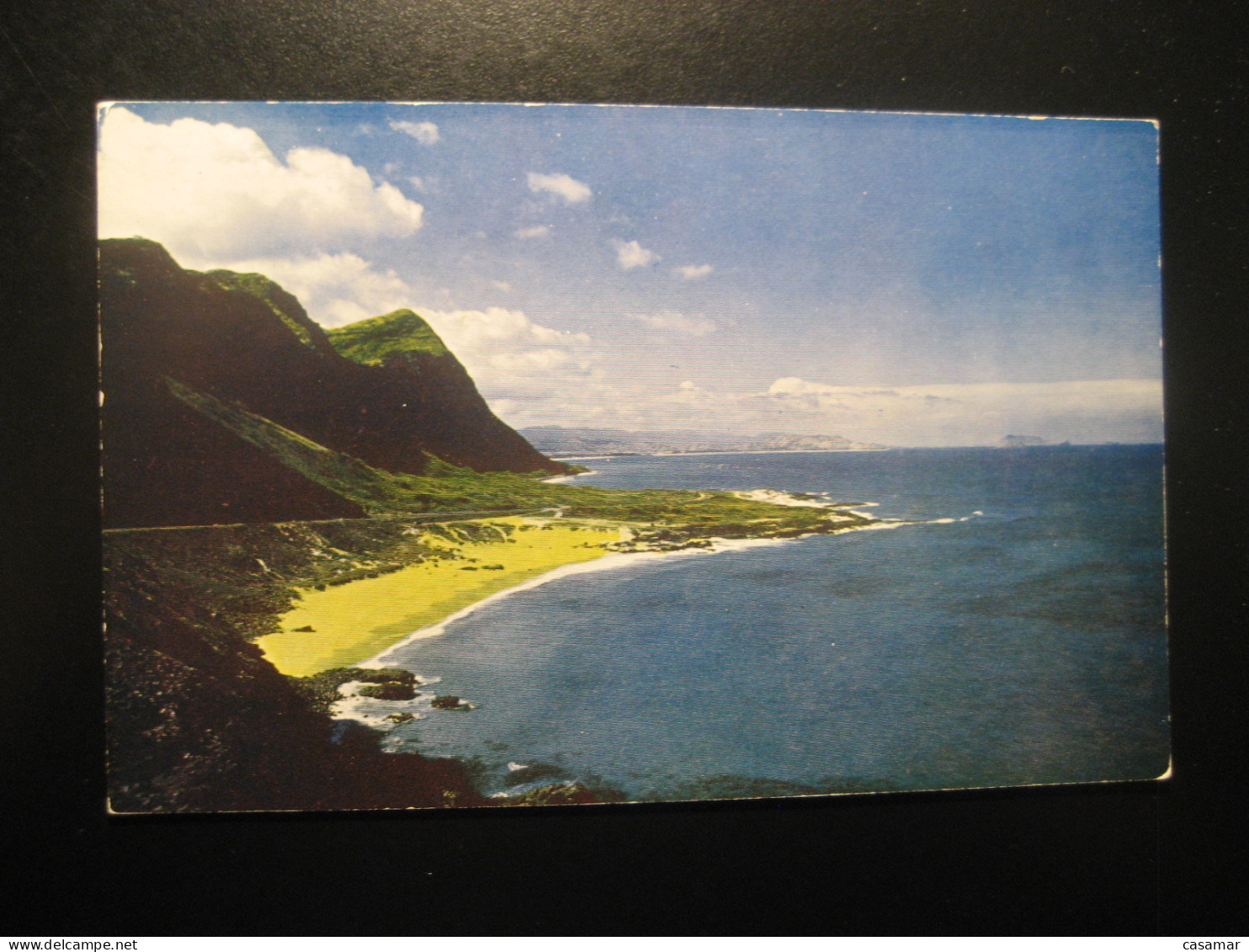 MAKAPUU POINT Oahu Hawaii Waimanalo Bay Postcard USA - Oahu