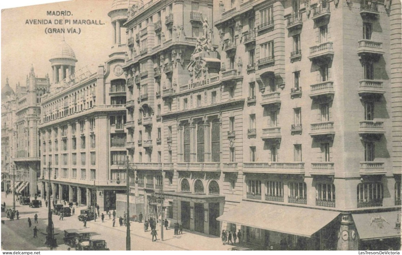 ESPAGNE - Madrid - Avenida De Pi Margall - Carte Postale Ancienne - Madrid