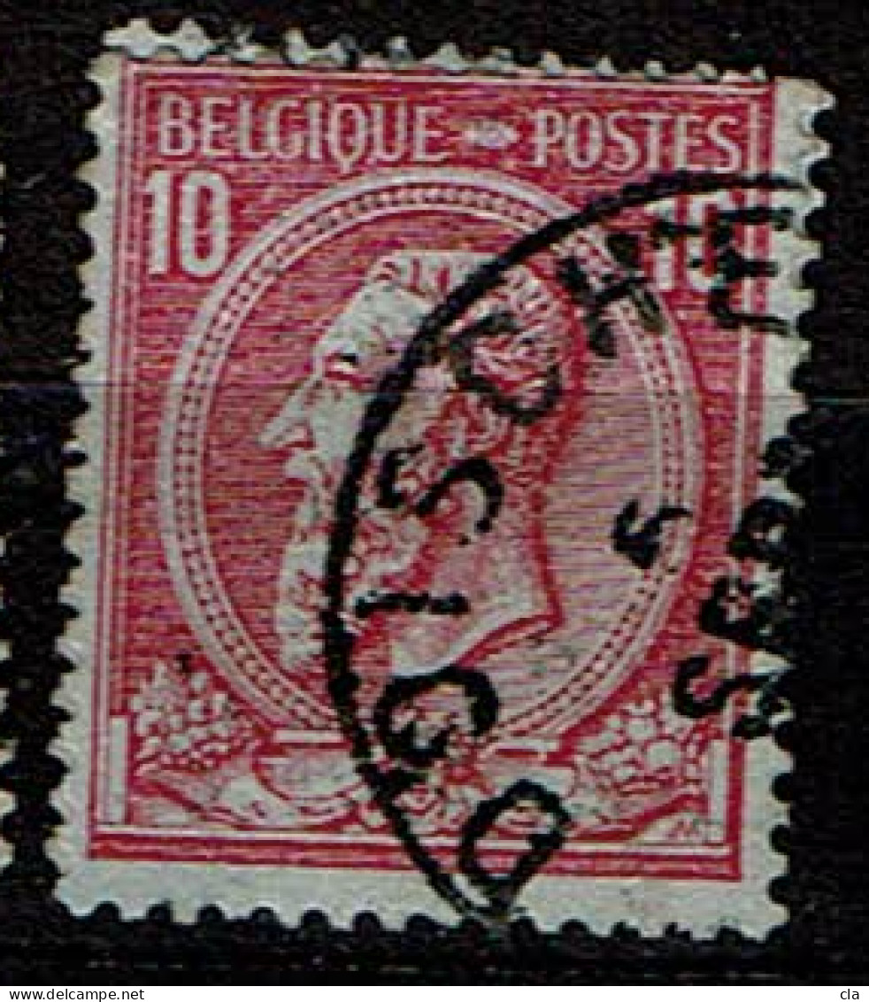 46  Obl  Doische + 8 - 1884-1891 Léopold II