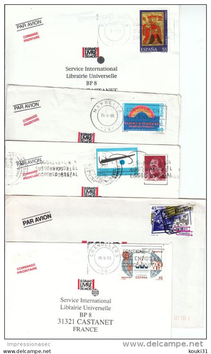 Espagne : 40 Lettres Modernes Pour La France - Collections