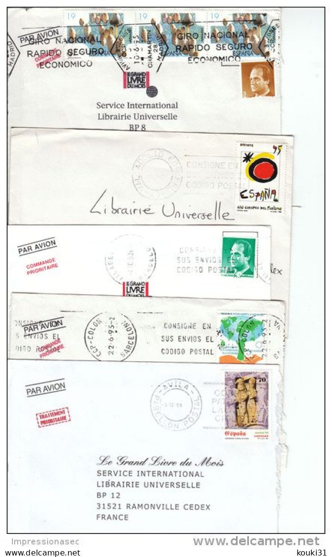 Espagne : 40 Lettres Modernes Pour La France - Collections